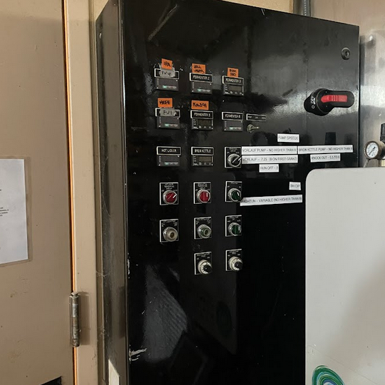 12bbl direct fire Brewhouse  controls