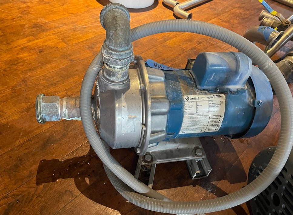 12bbl Brewhouse pump