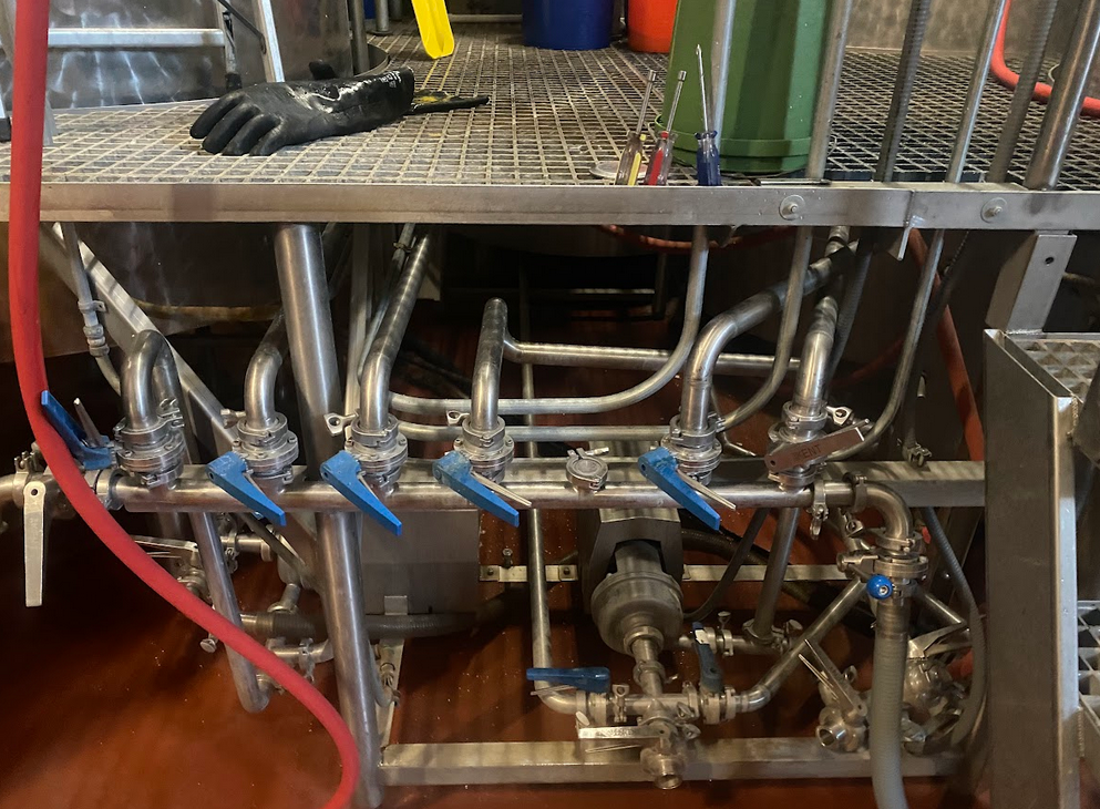 15bbl Steam Brewhouse, 3 Vessels + HLT