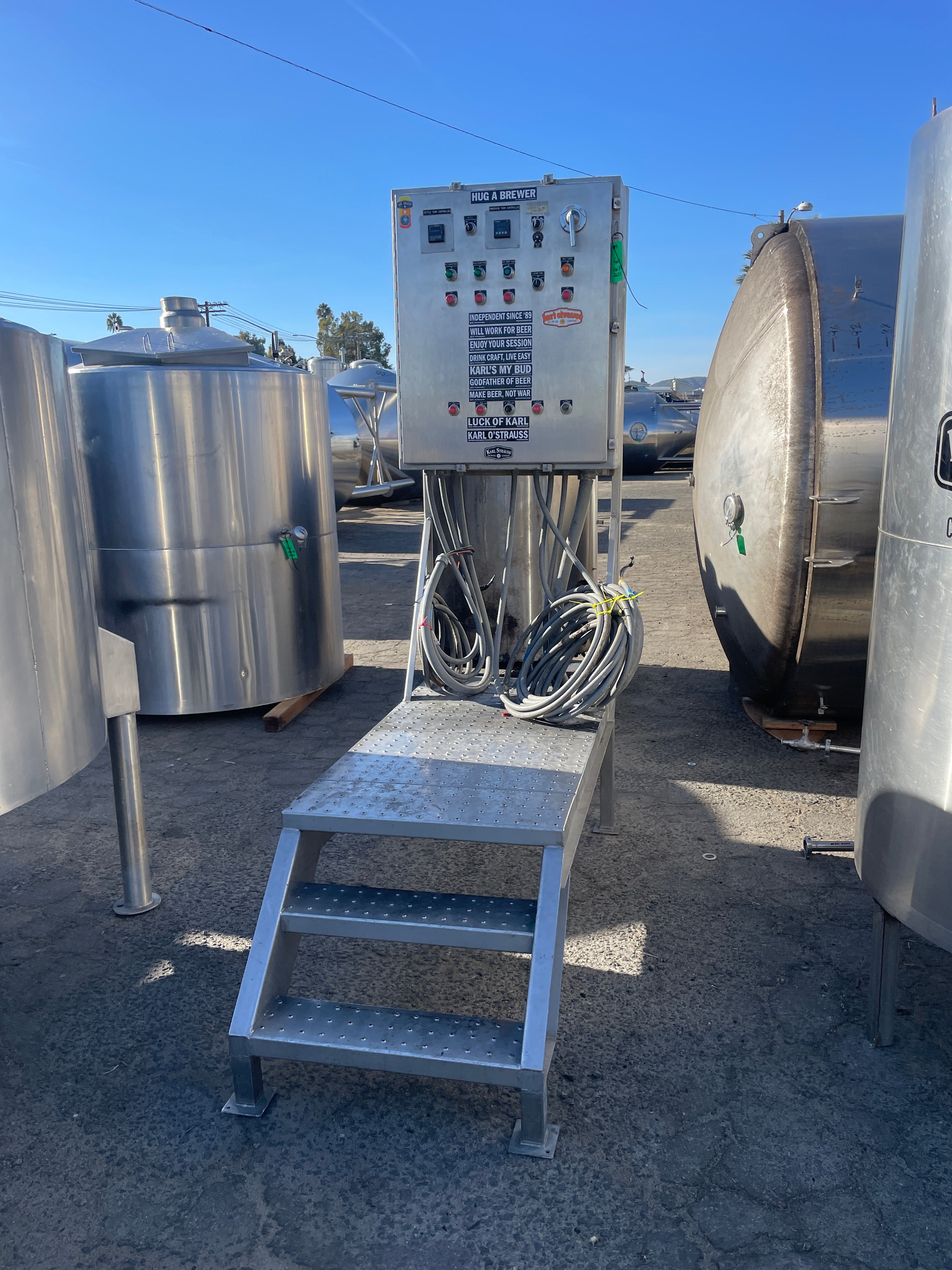 10bbl Direct Fire Brewhouse w/ HLT & CLT