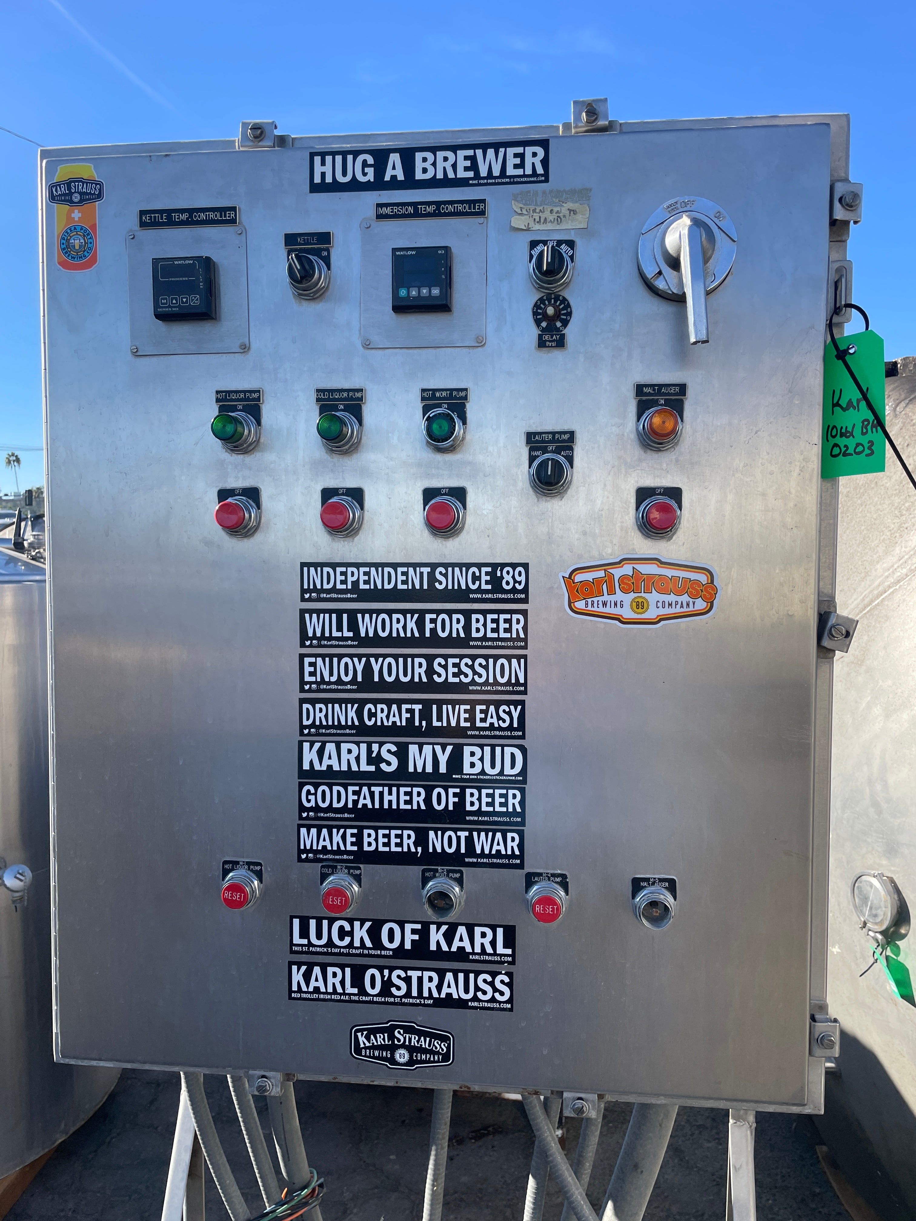 10bbl Direct Fire Brewhouse w/ HLT & CLT