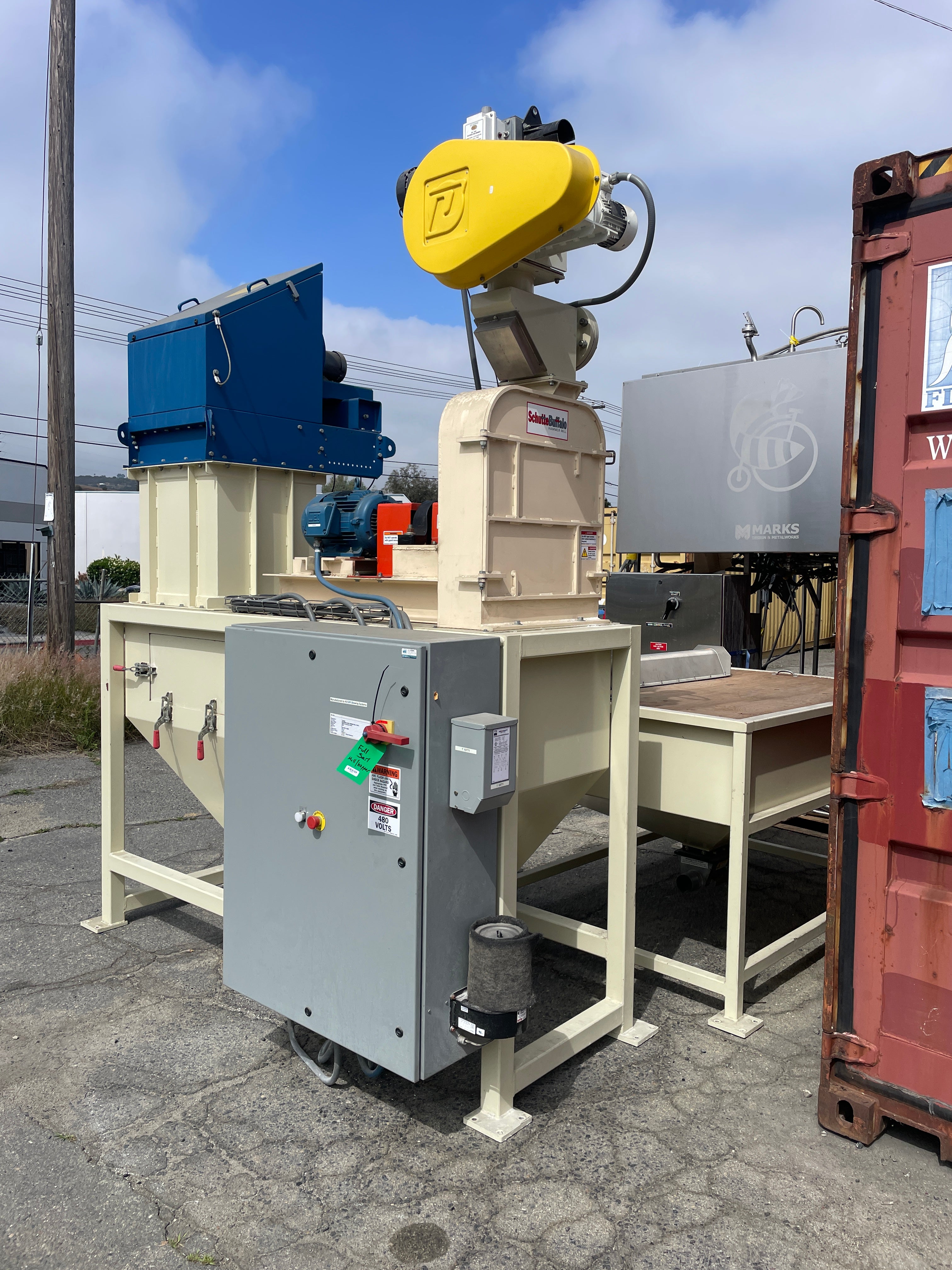 Hammer Mill w/ Dust Collector