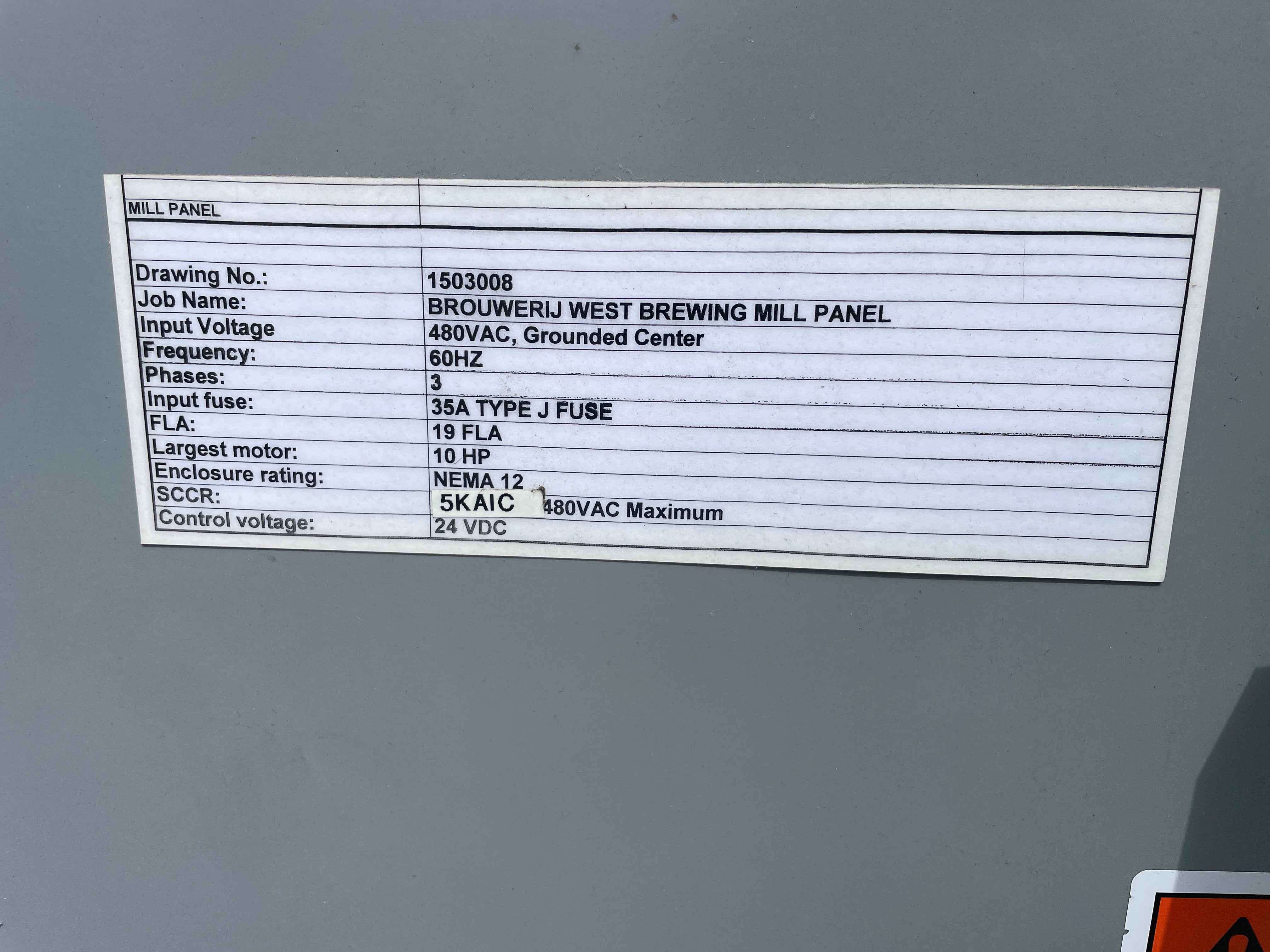 Hammer Mill w/ Dust Collector