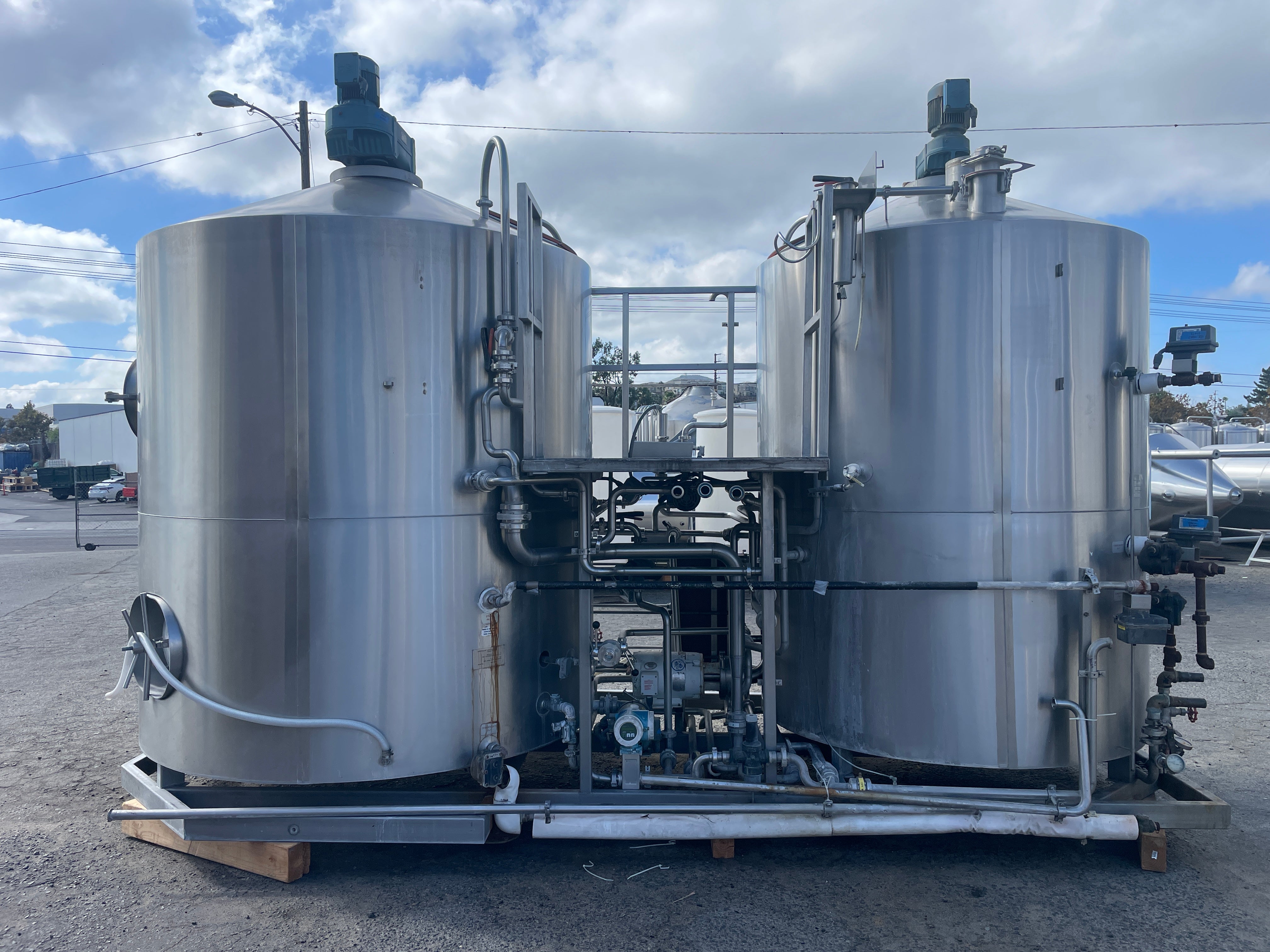 20bbl JV Northwest Skid-Mounted Brewhouse