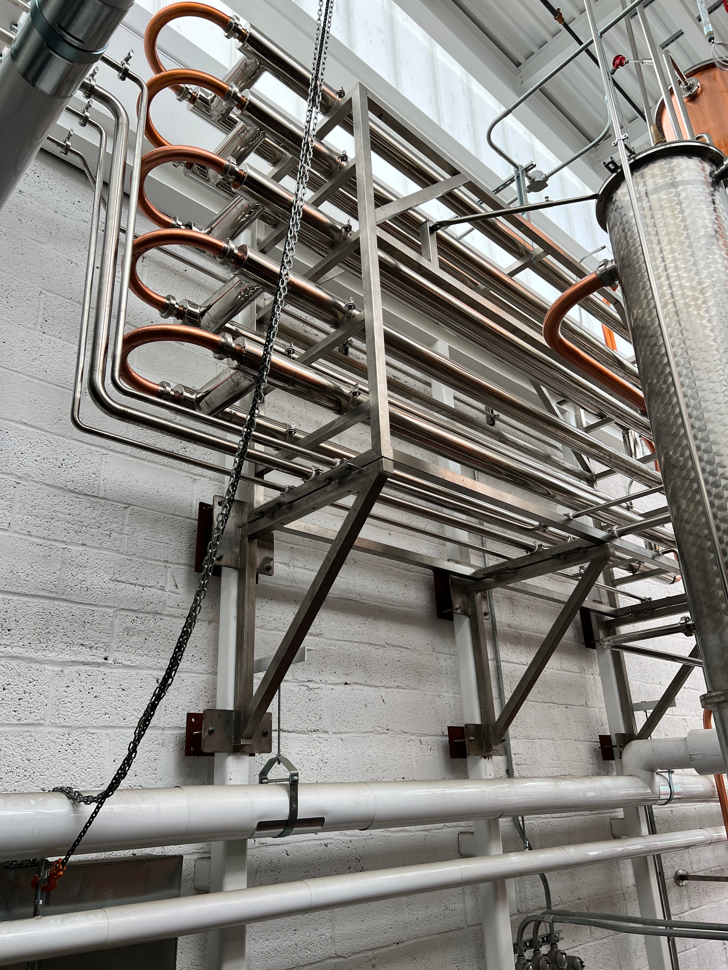Barison Continuous Column and 2,000L Batch Still