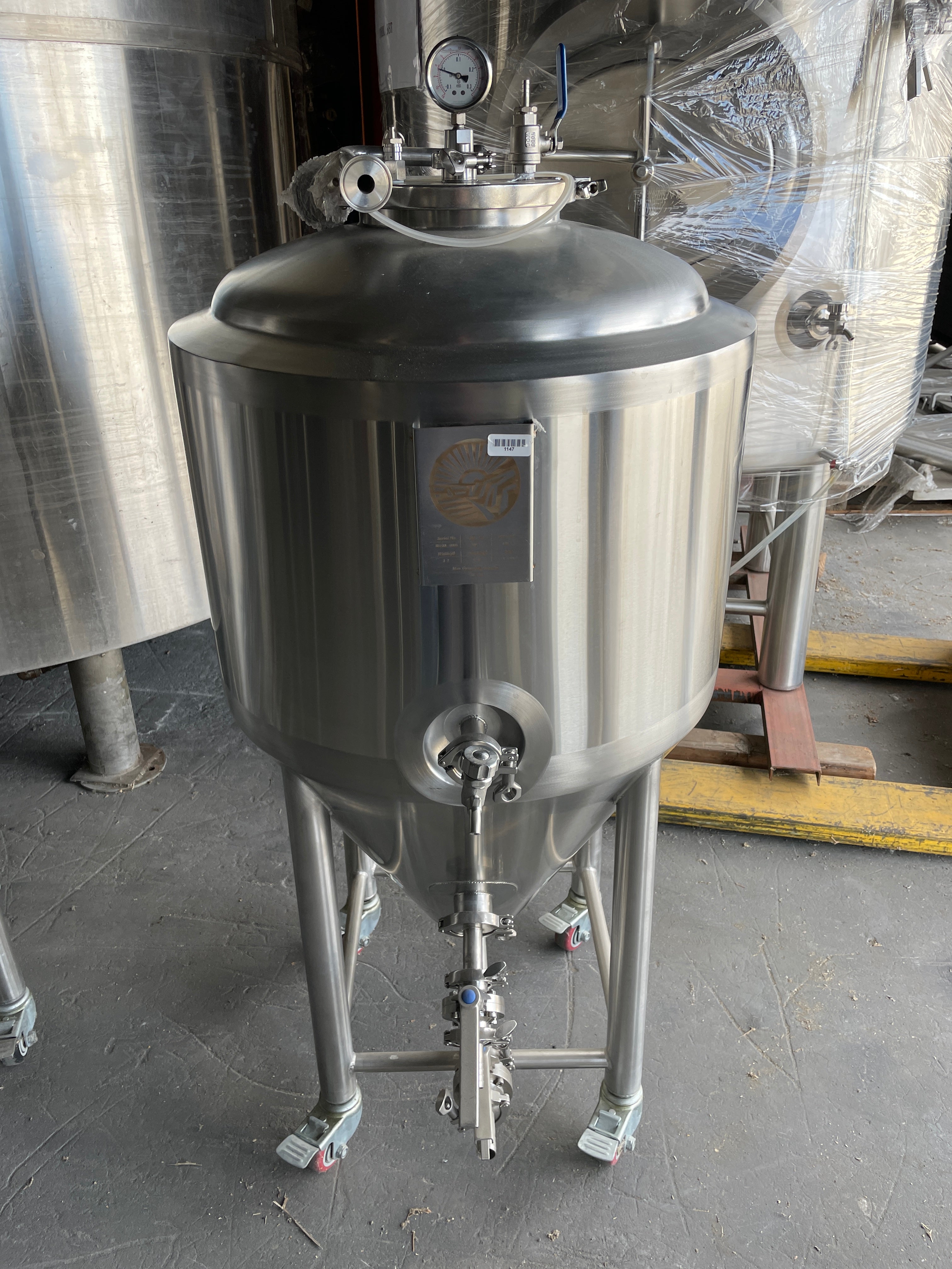 120L BET Fermenter NEW