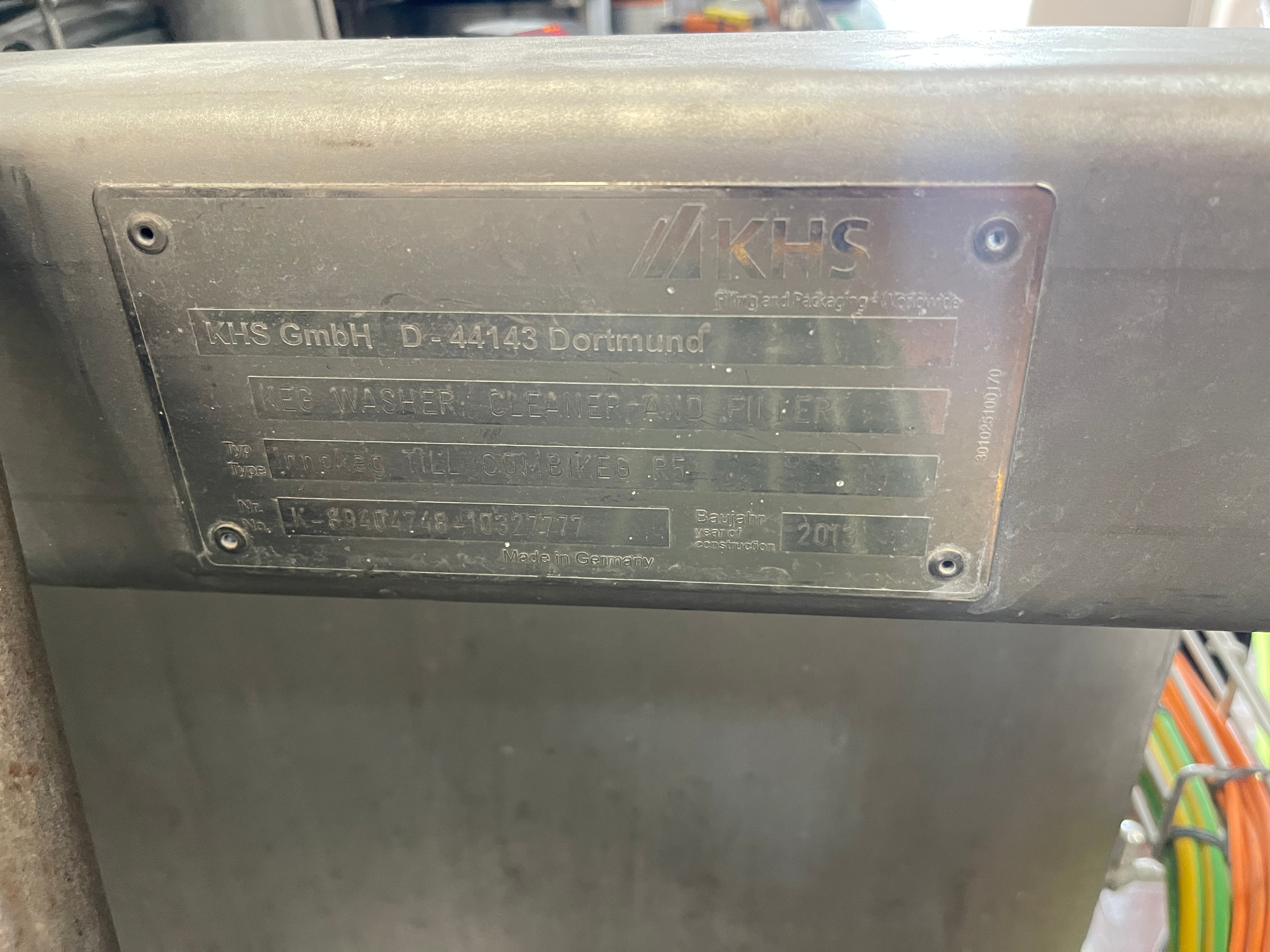 KHS Innokeg TILL COMBIKEG Filler and Cleaner