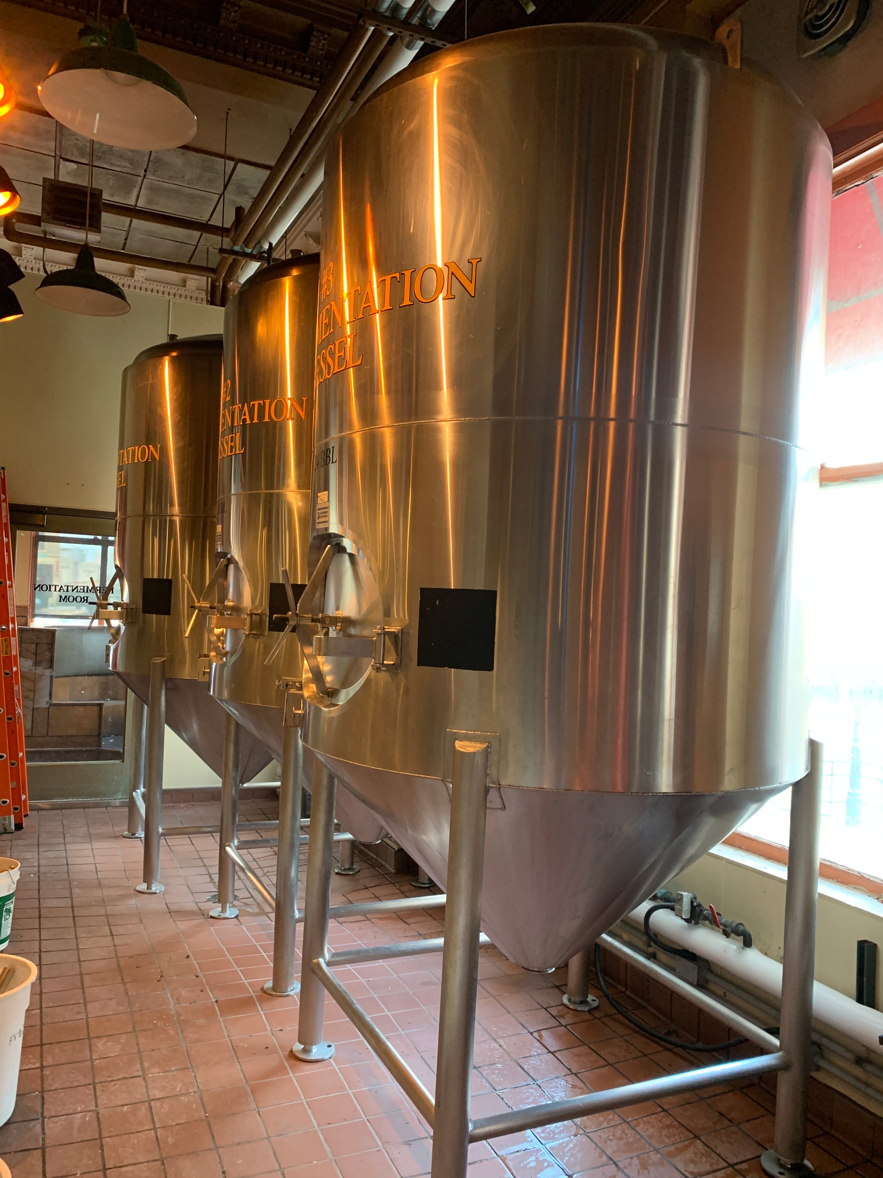 24bbl JV Northwest Low-Clearance Fermenters