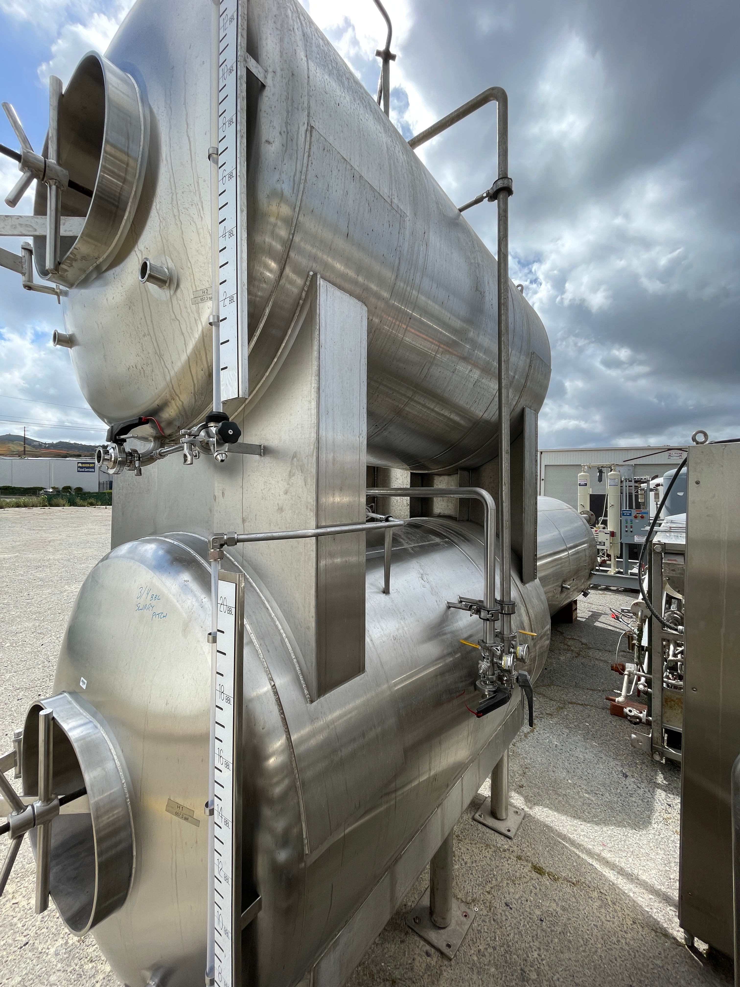 20bbl JV Northwest Stacked Horizontal Tanks