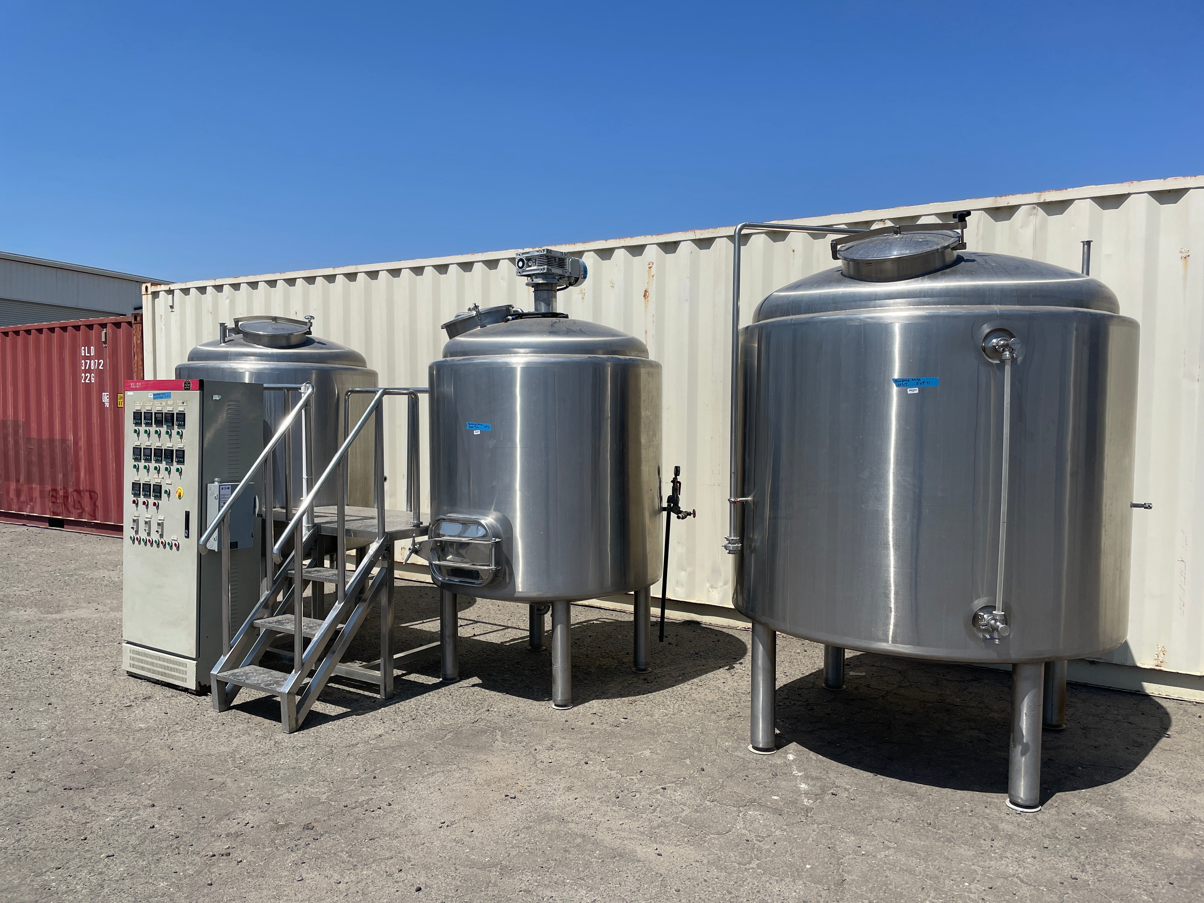 10bbl Steam Brewhouse w/ HLT