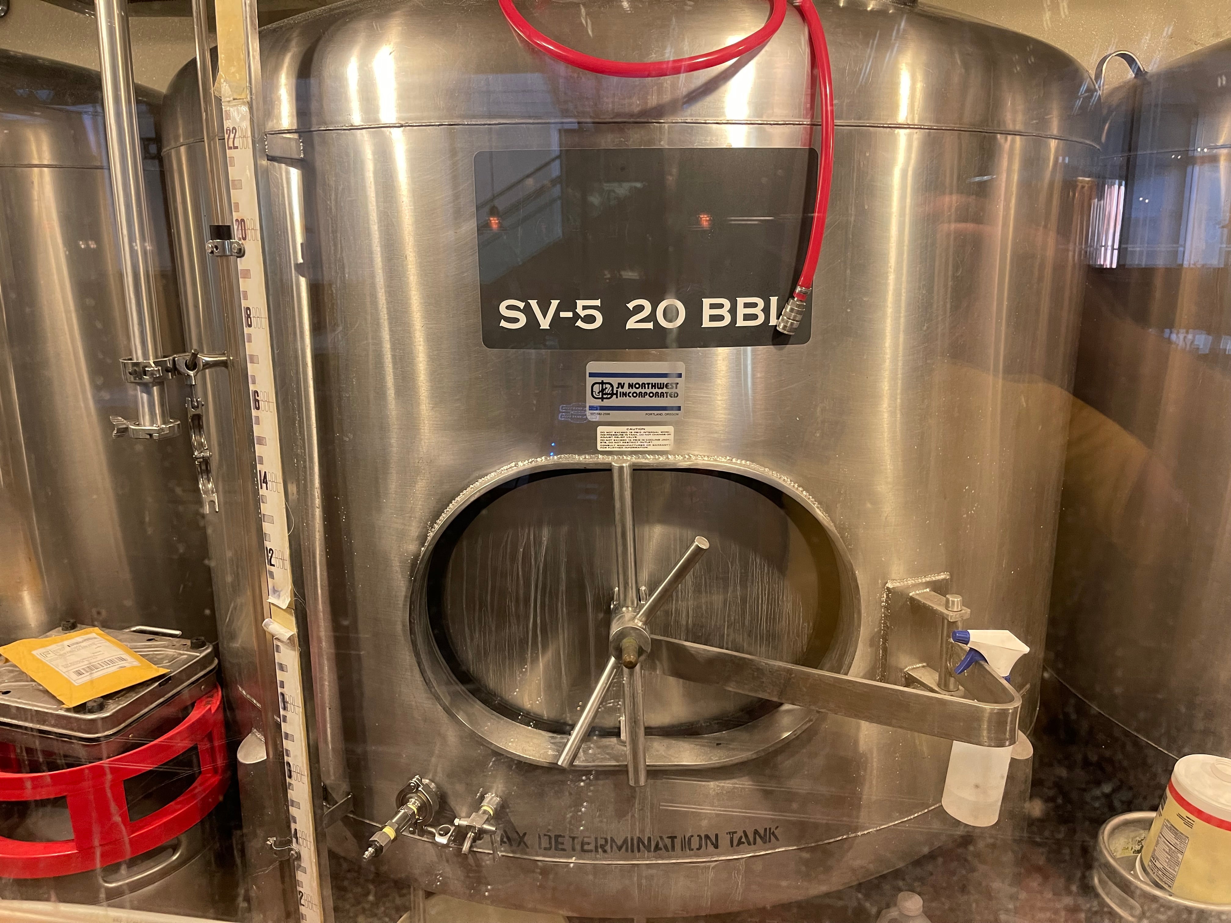 20bbl JV Northwest Serving Tank