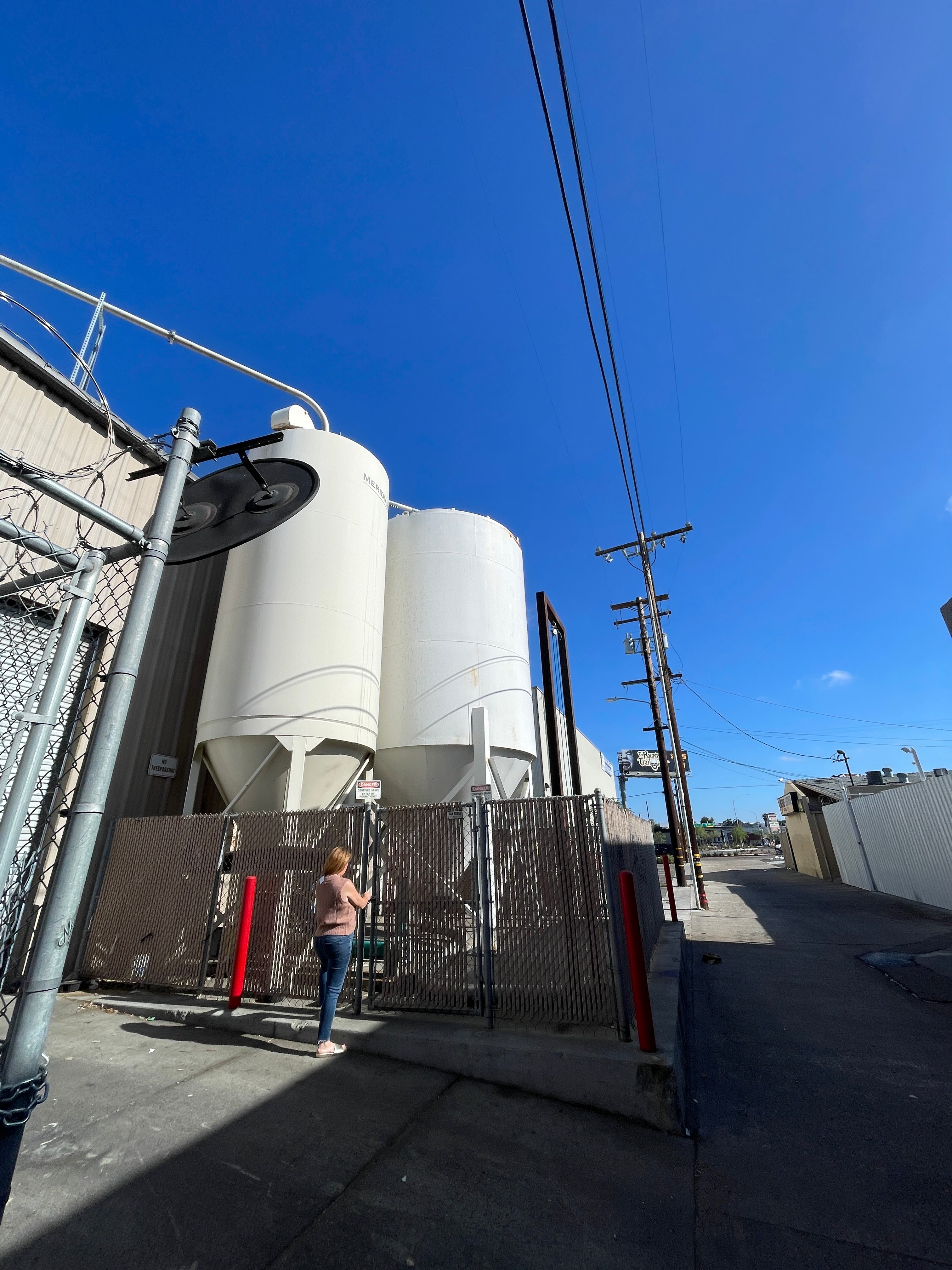 Grain Silo with Spent Grain System