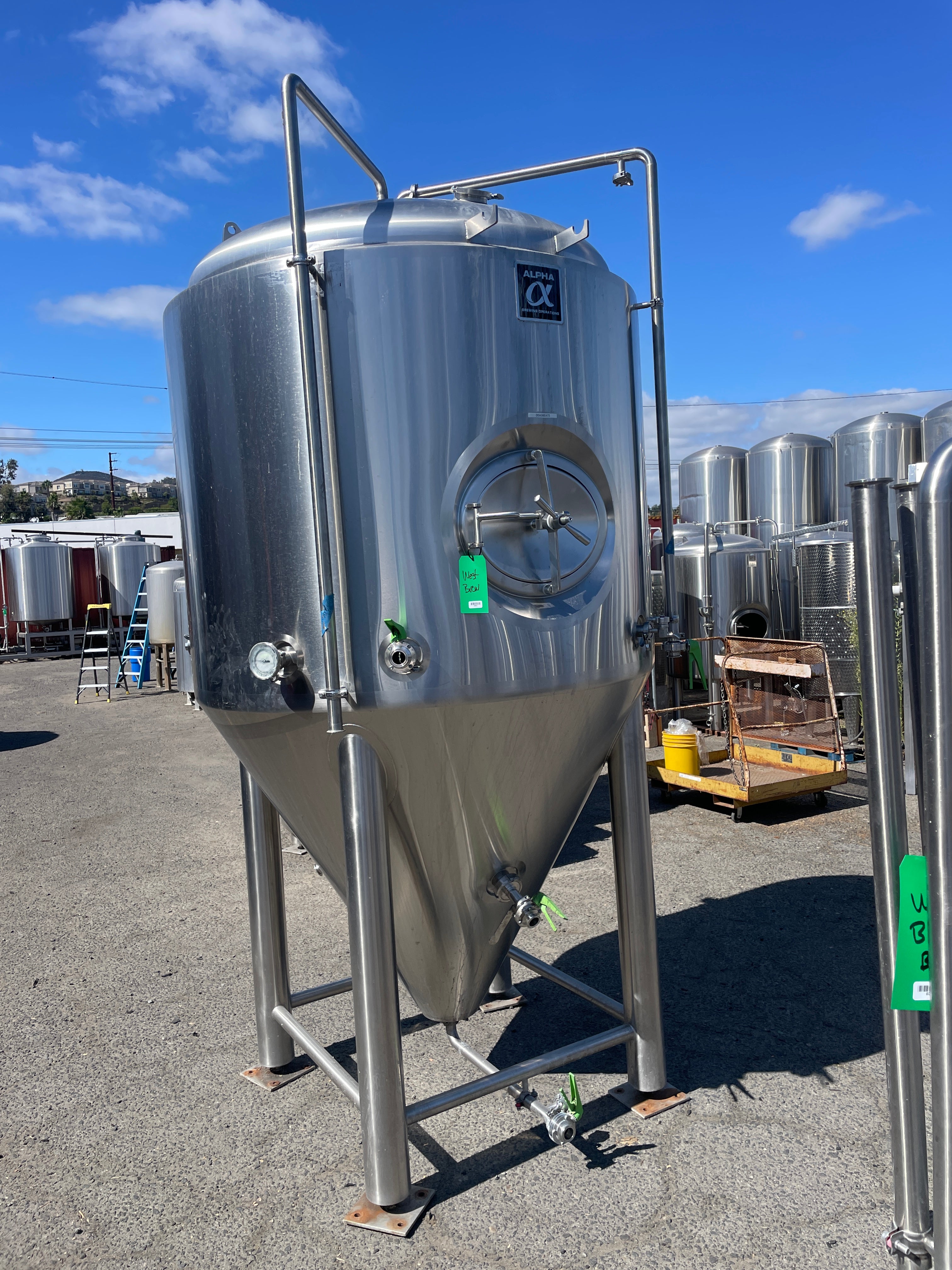 Alpha 20bbl Fermenters