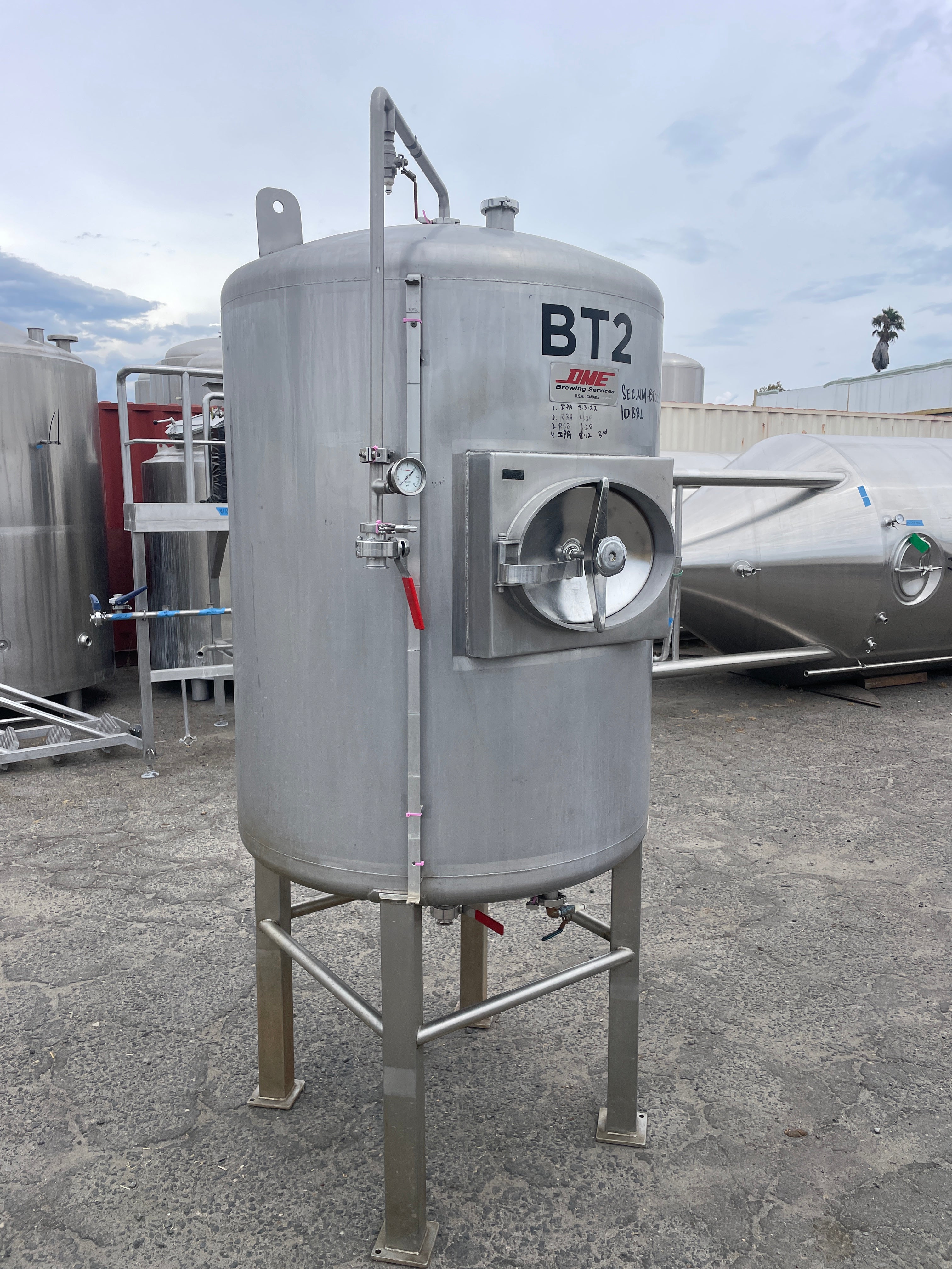 10bbl DME Serving Tanks