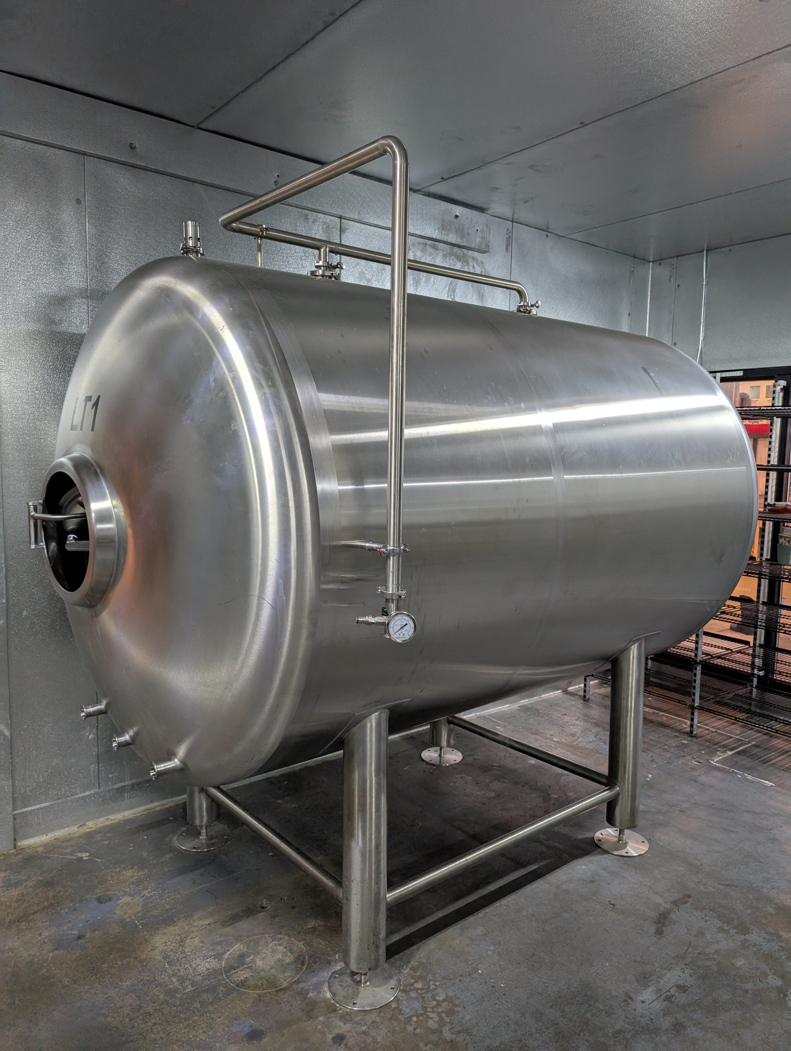 30bbl Horizontal Single Wall Tank