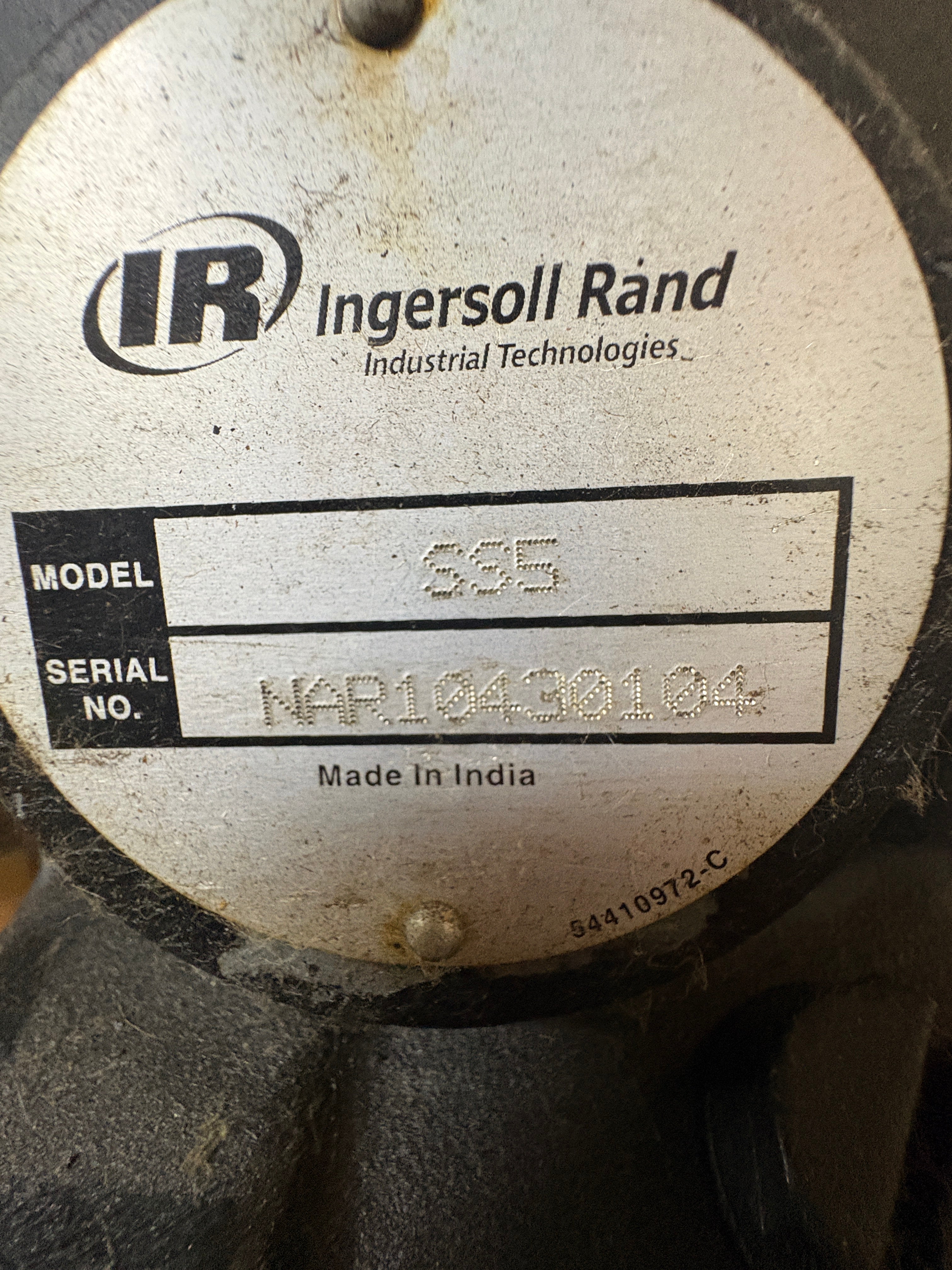 Ingersoll Rand Air Compressor
