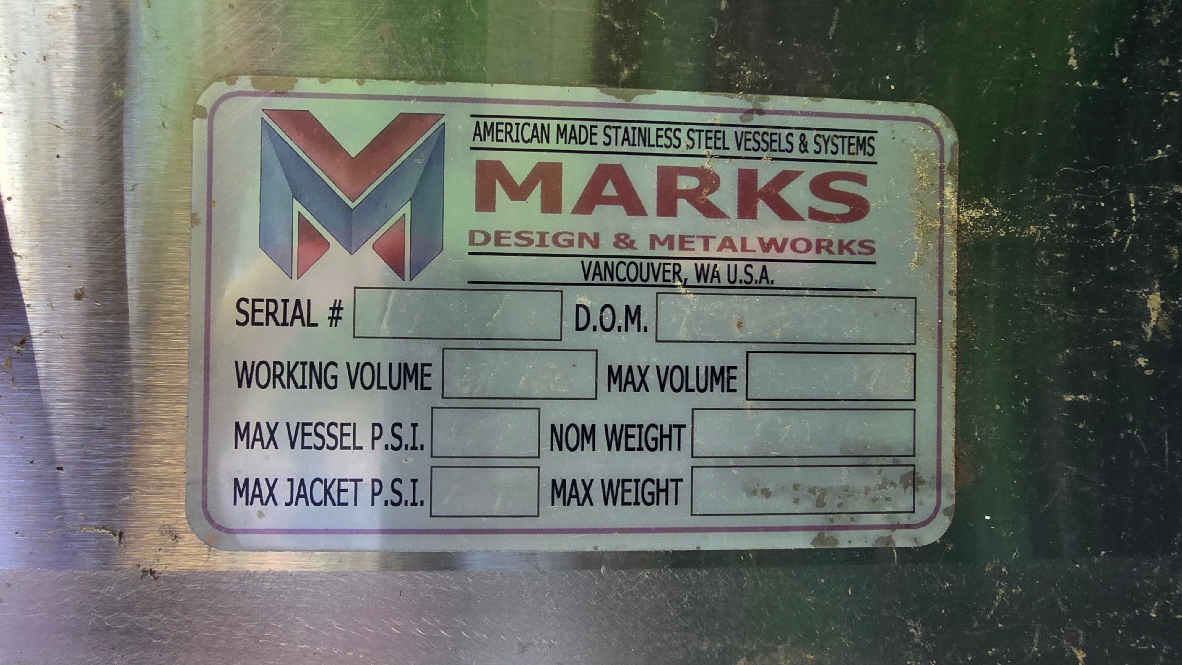 40bbl Marks Fermenters