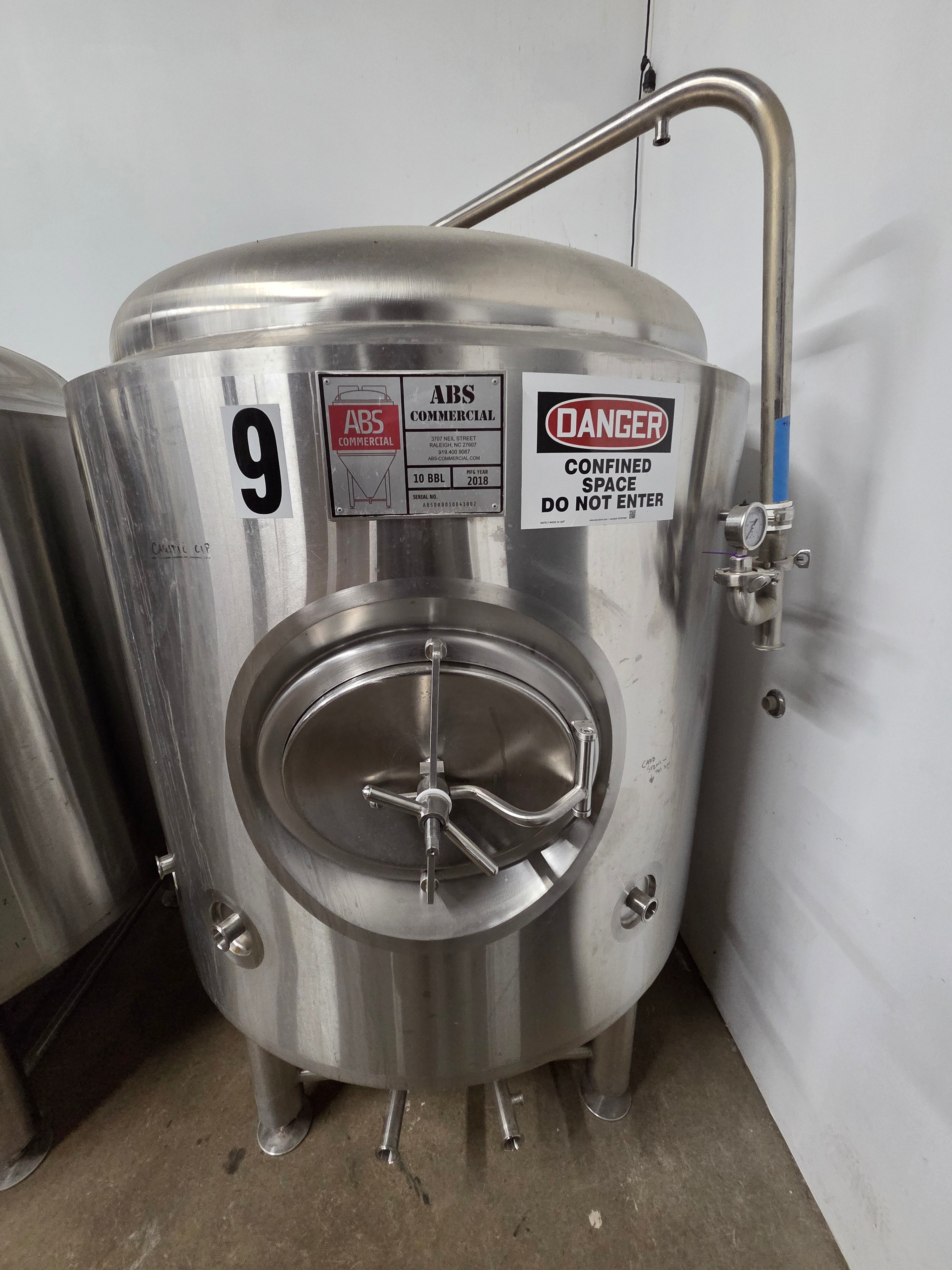 10bbl Brite Tank