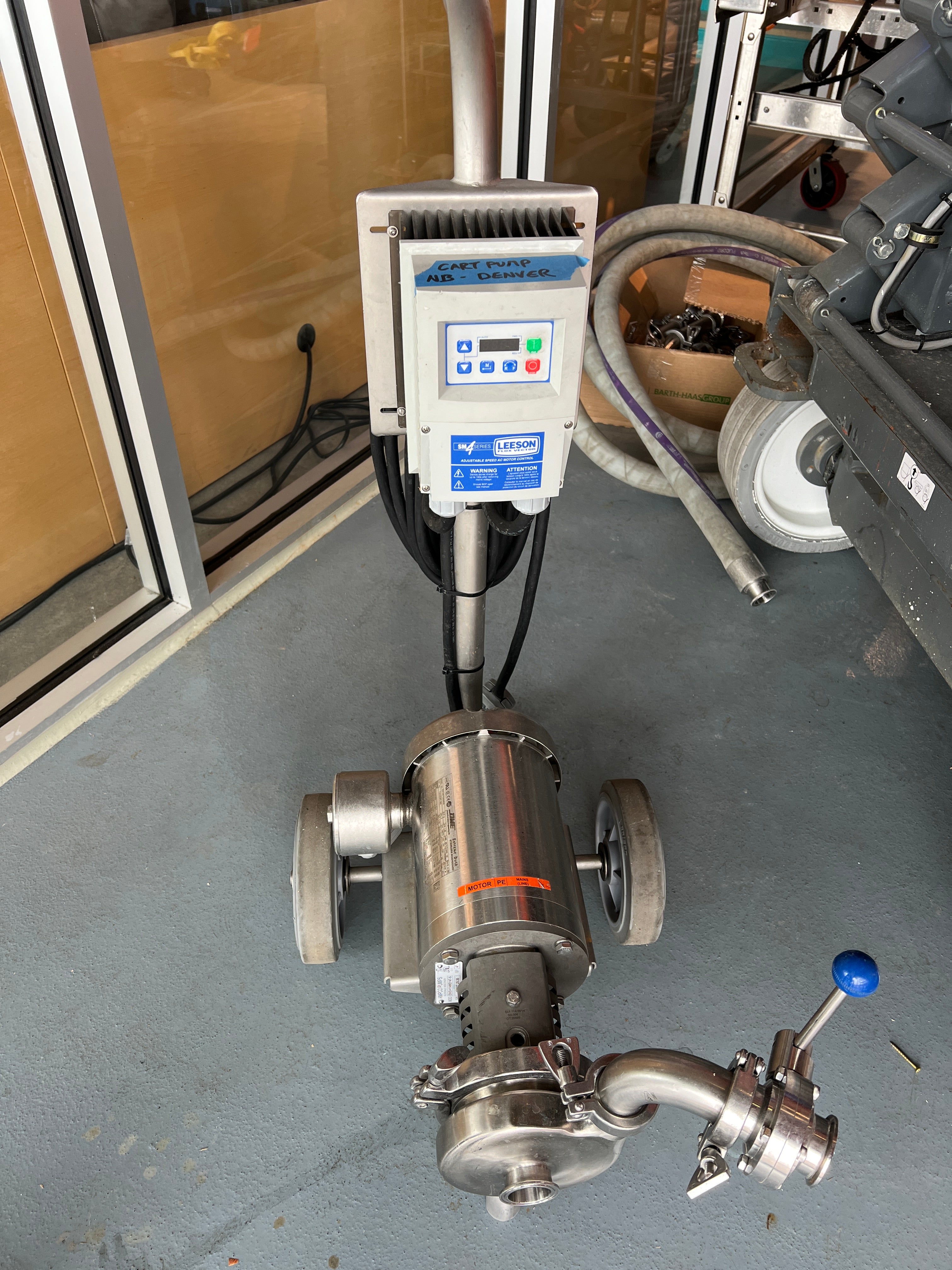 2hp DME Cart Pump Beverage Equipment Traders