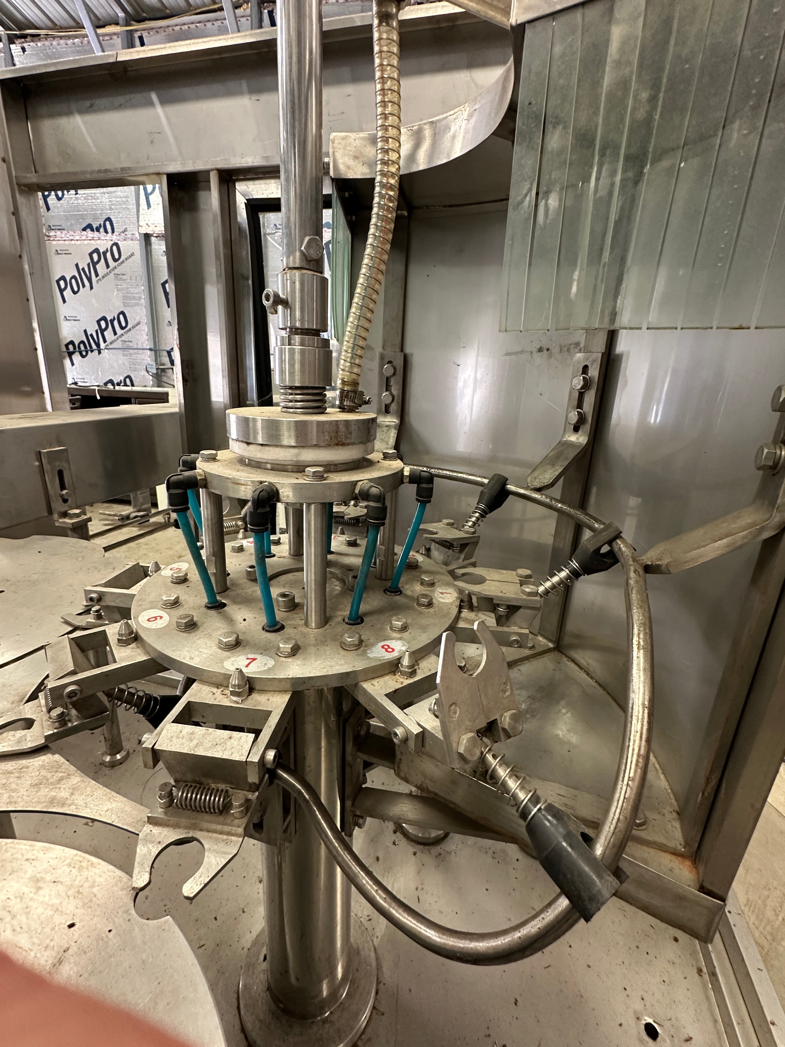 Rotary Screw Cap Bottle Filler