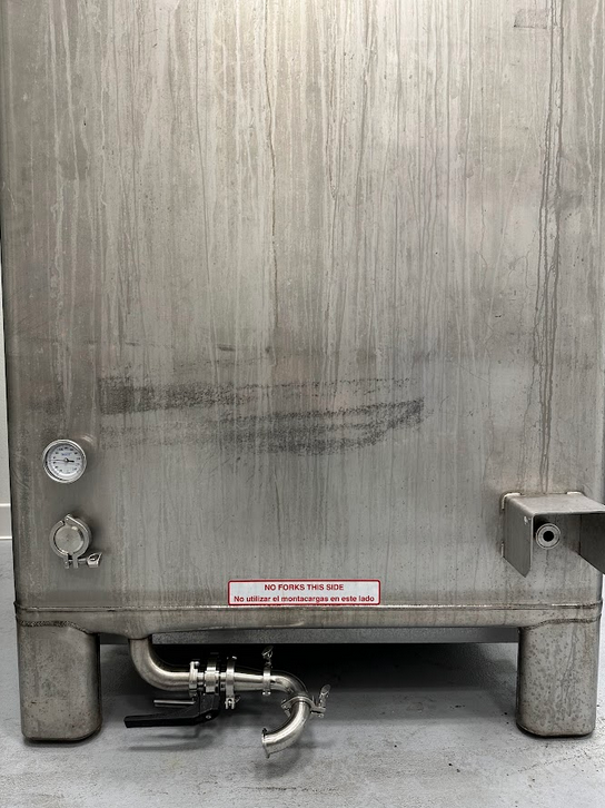 550gll Stainless Tote