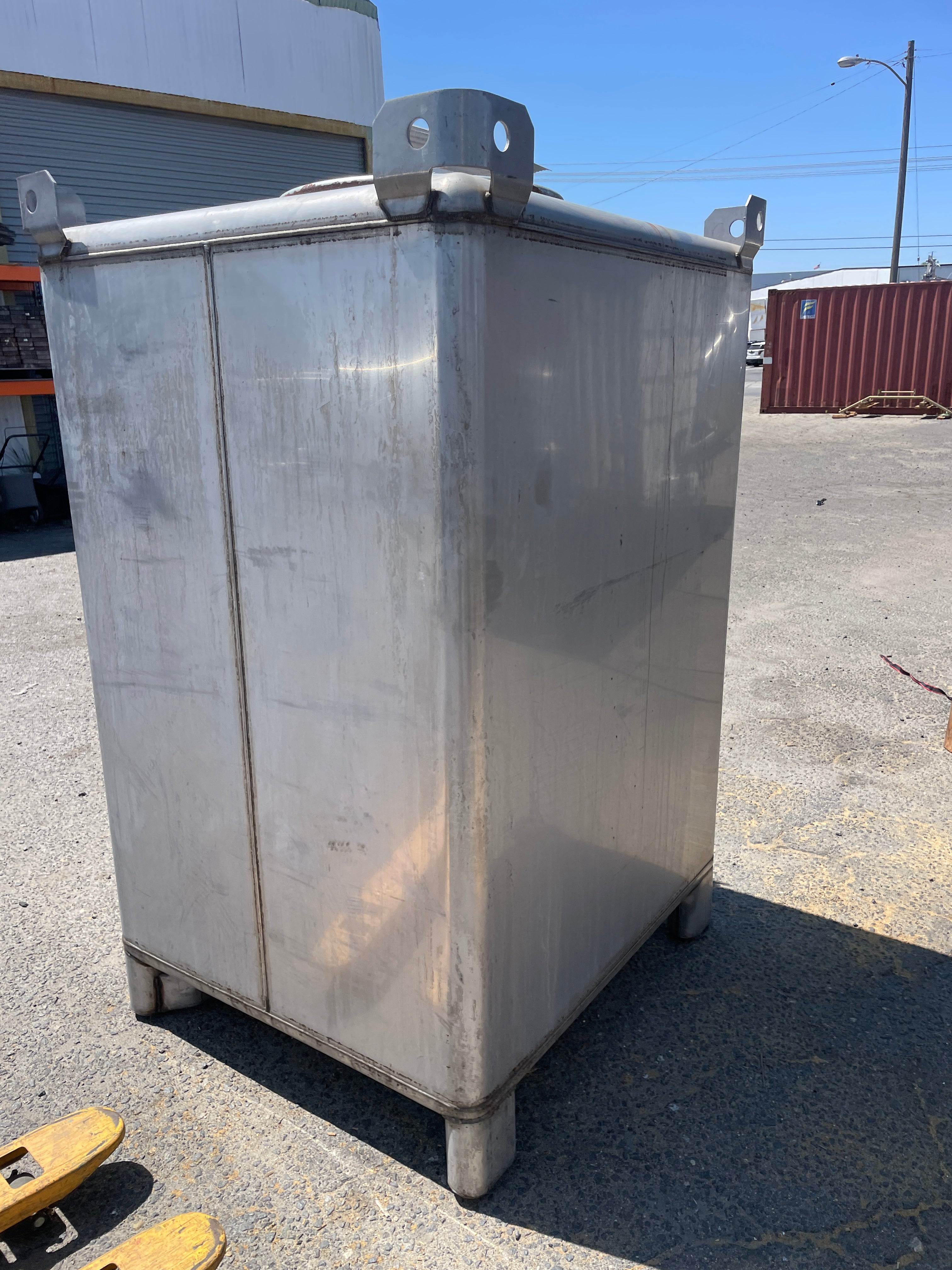 550gll Stainless Tote
