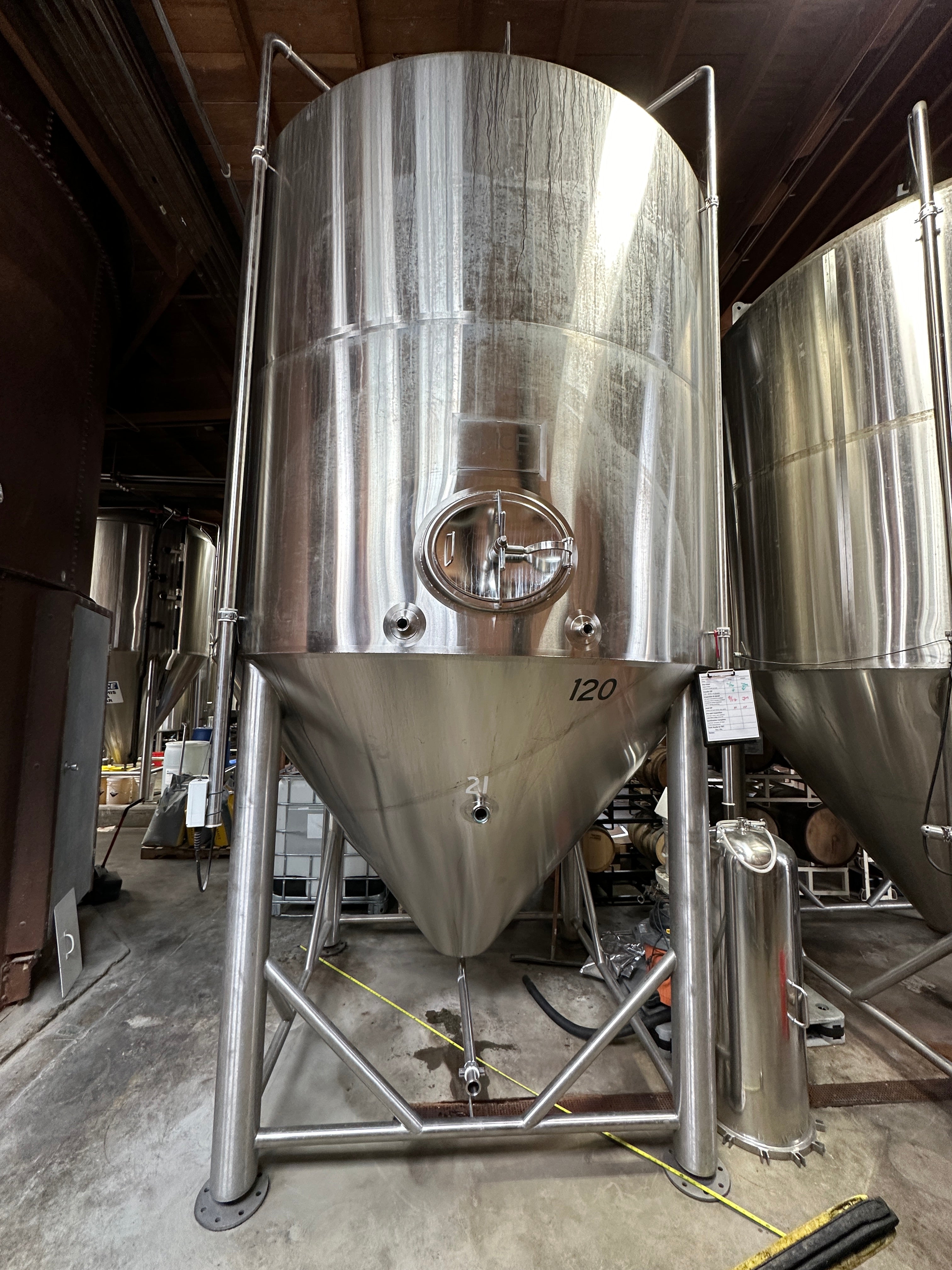 120bbl Fermenters