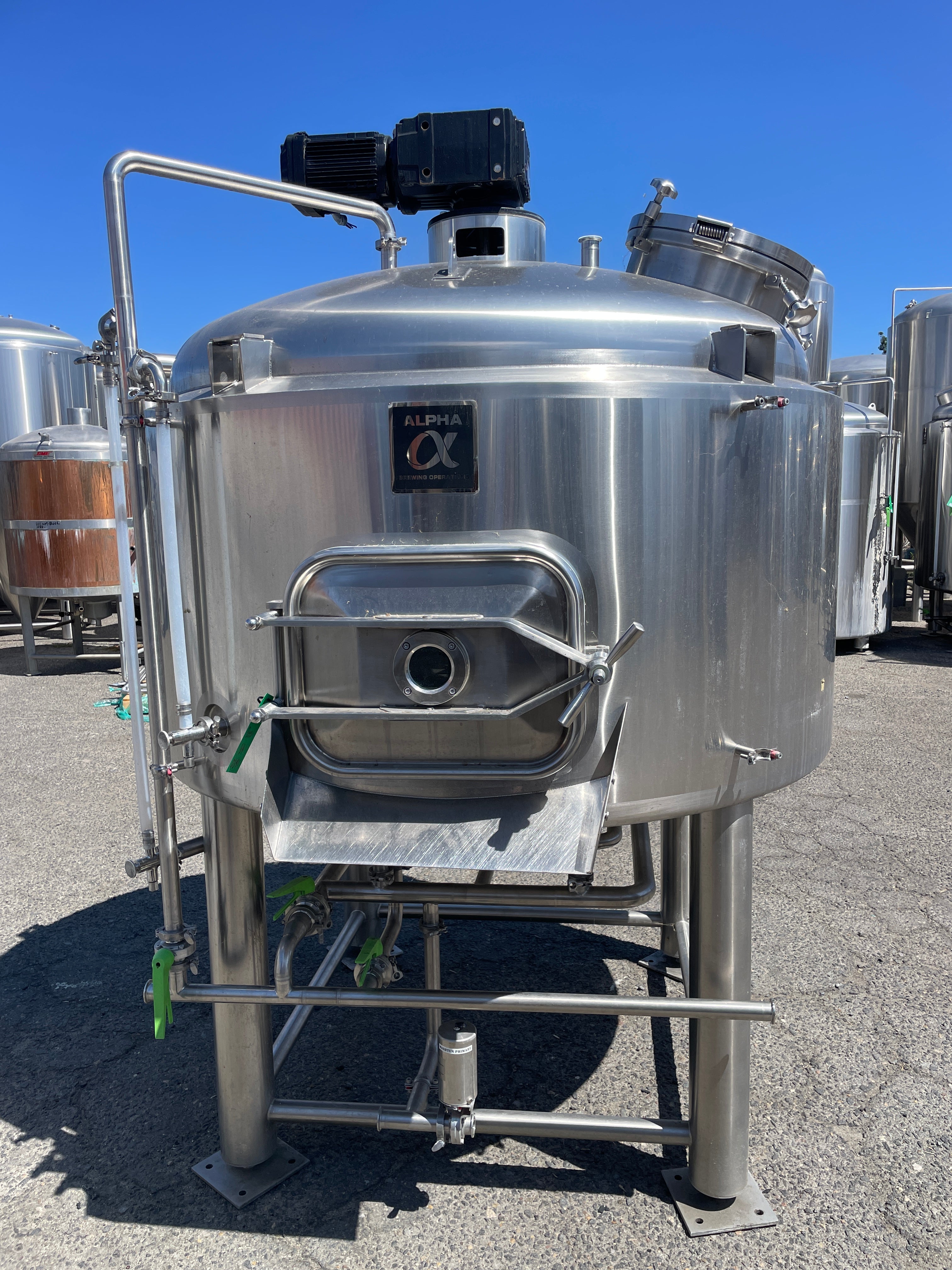Alpha 10bbl Direct-Fire Brewhouse