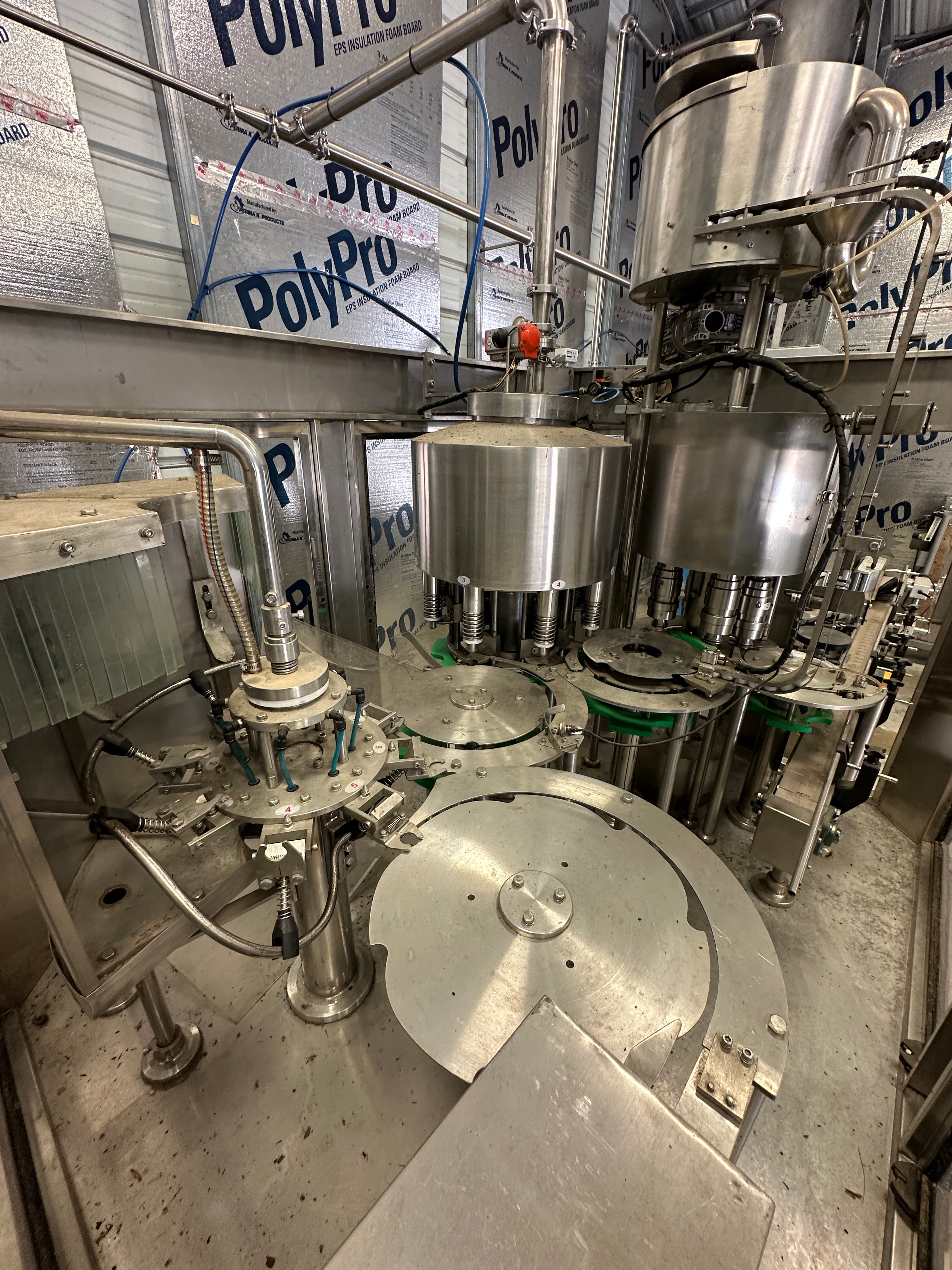 Rotary Screw Cap Bottle Filler