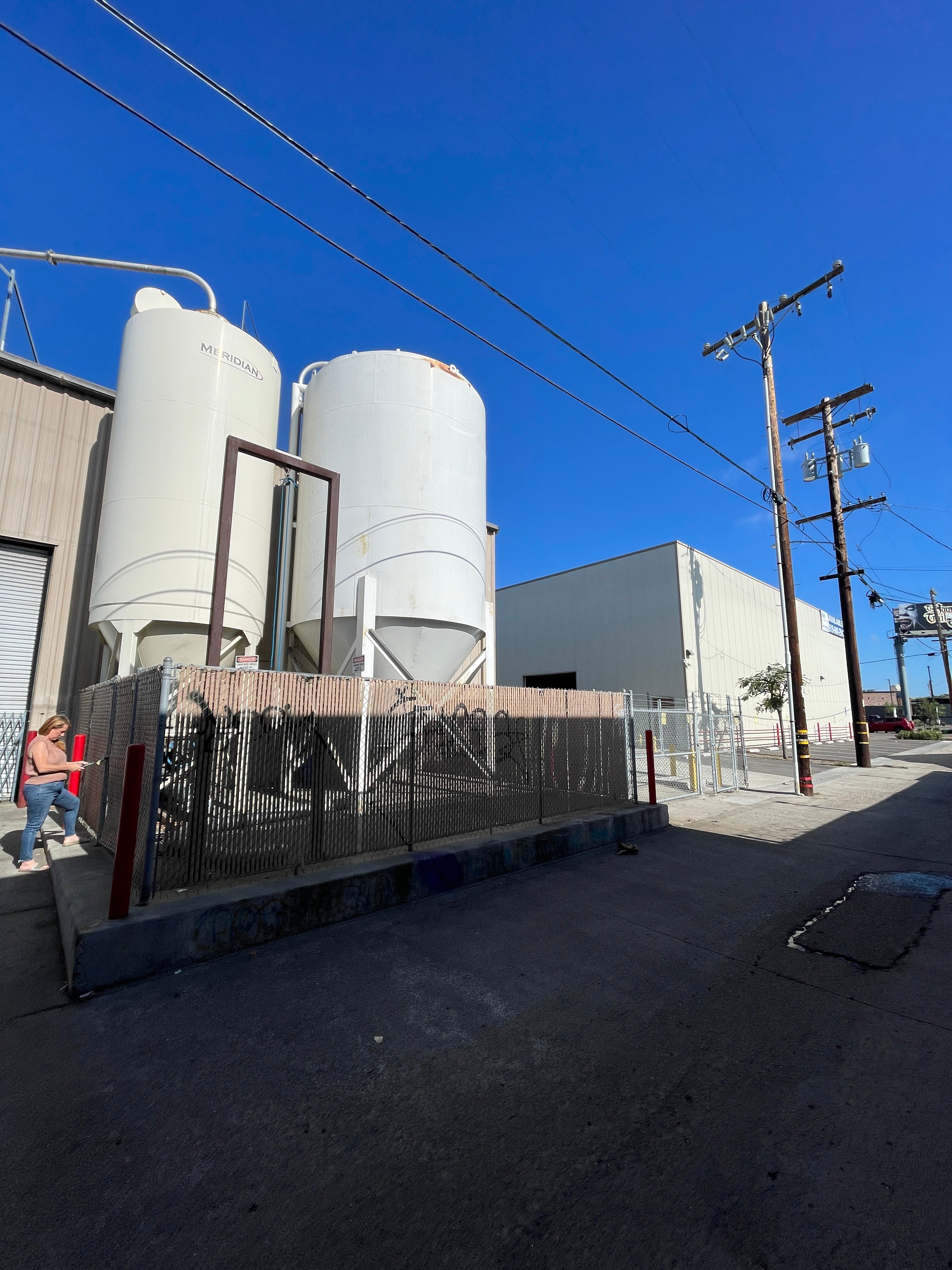 Grain Silo with Spent Grain System