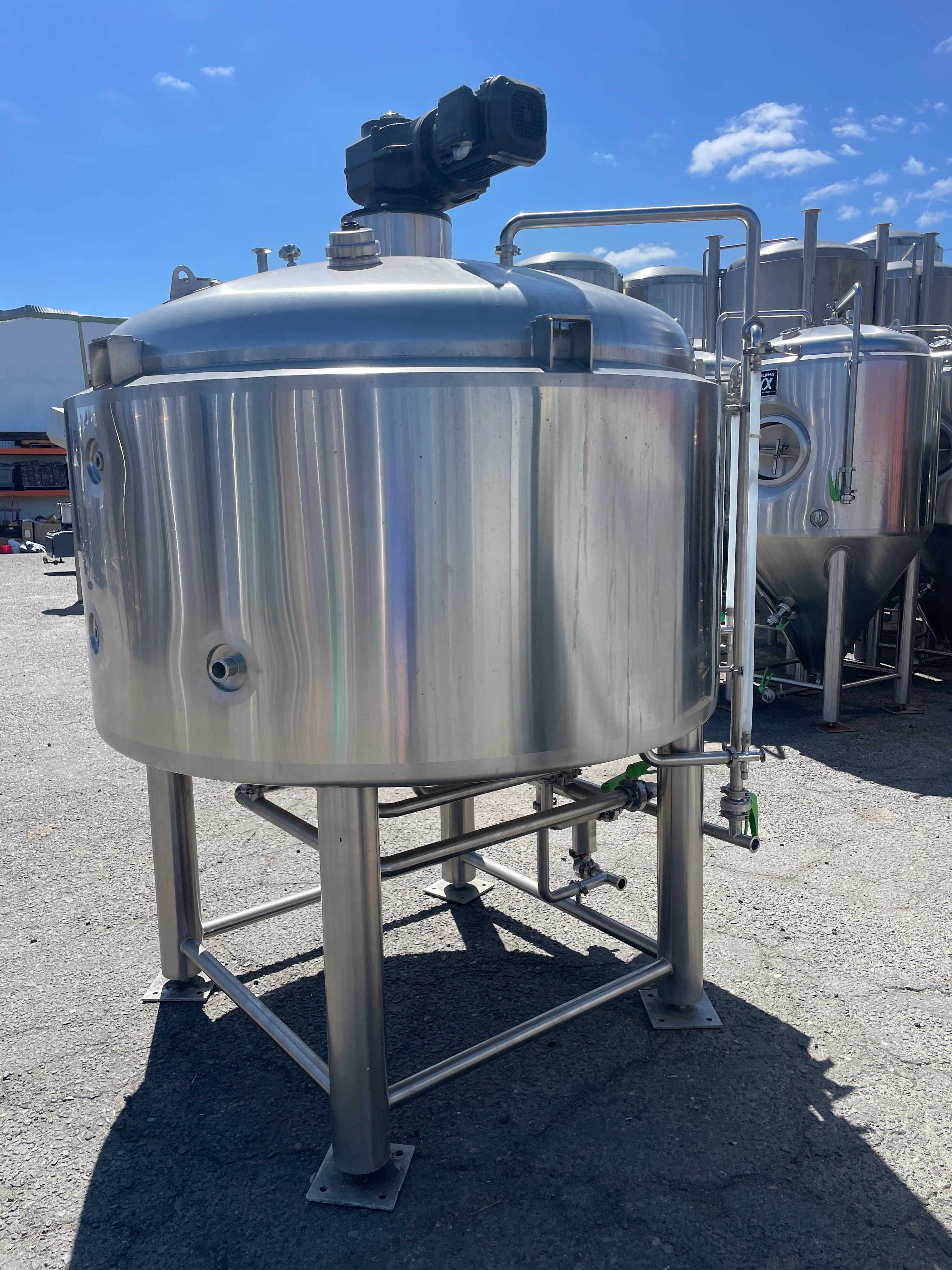 Alpha 10bbl Direct-Fire Brewhouse