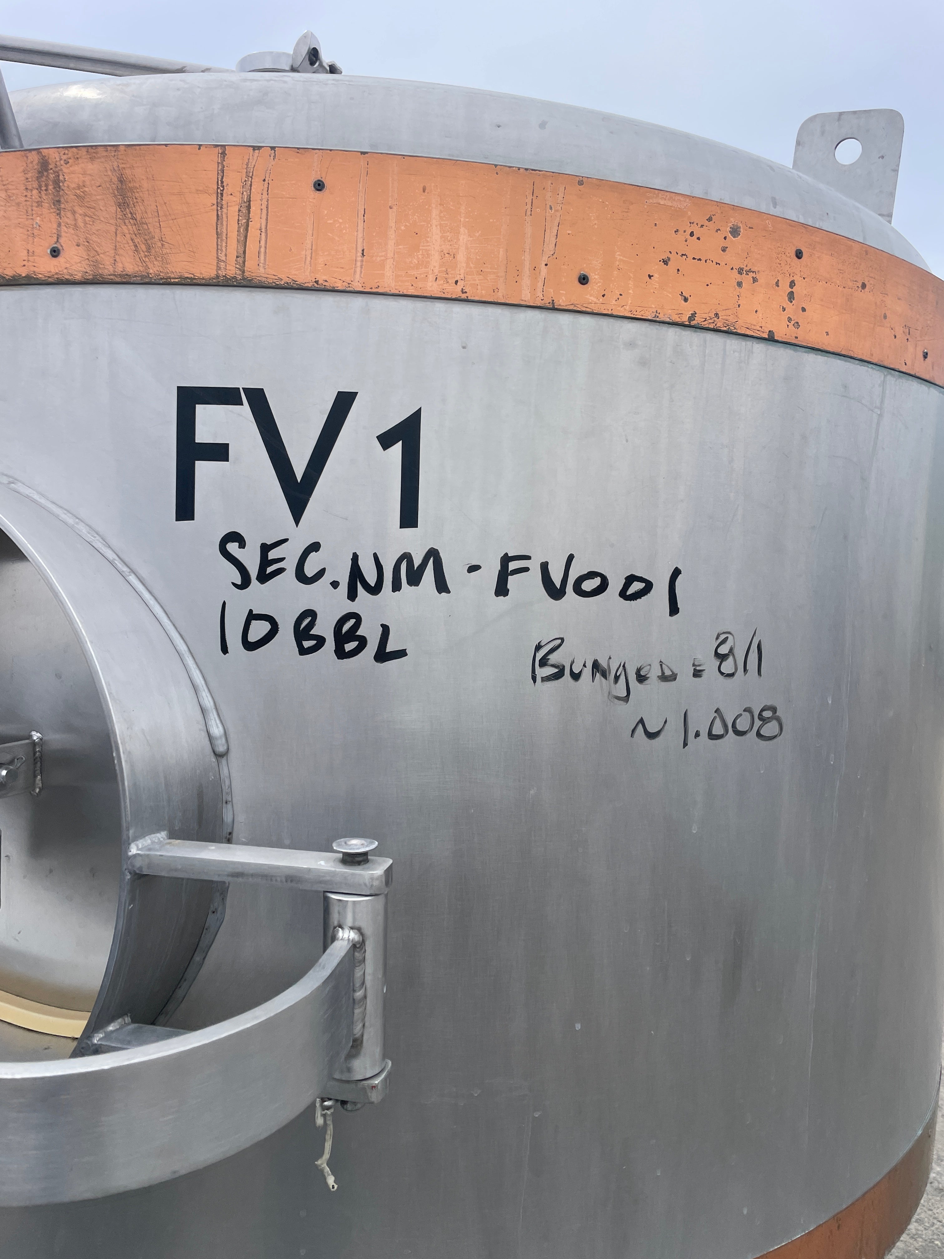 10bbl DME Fermenters
