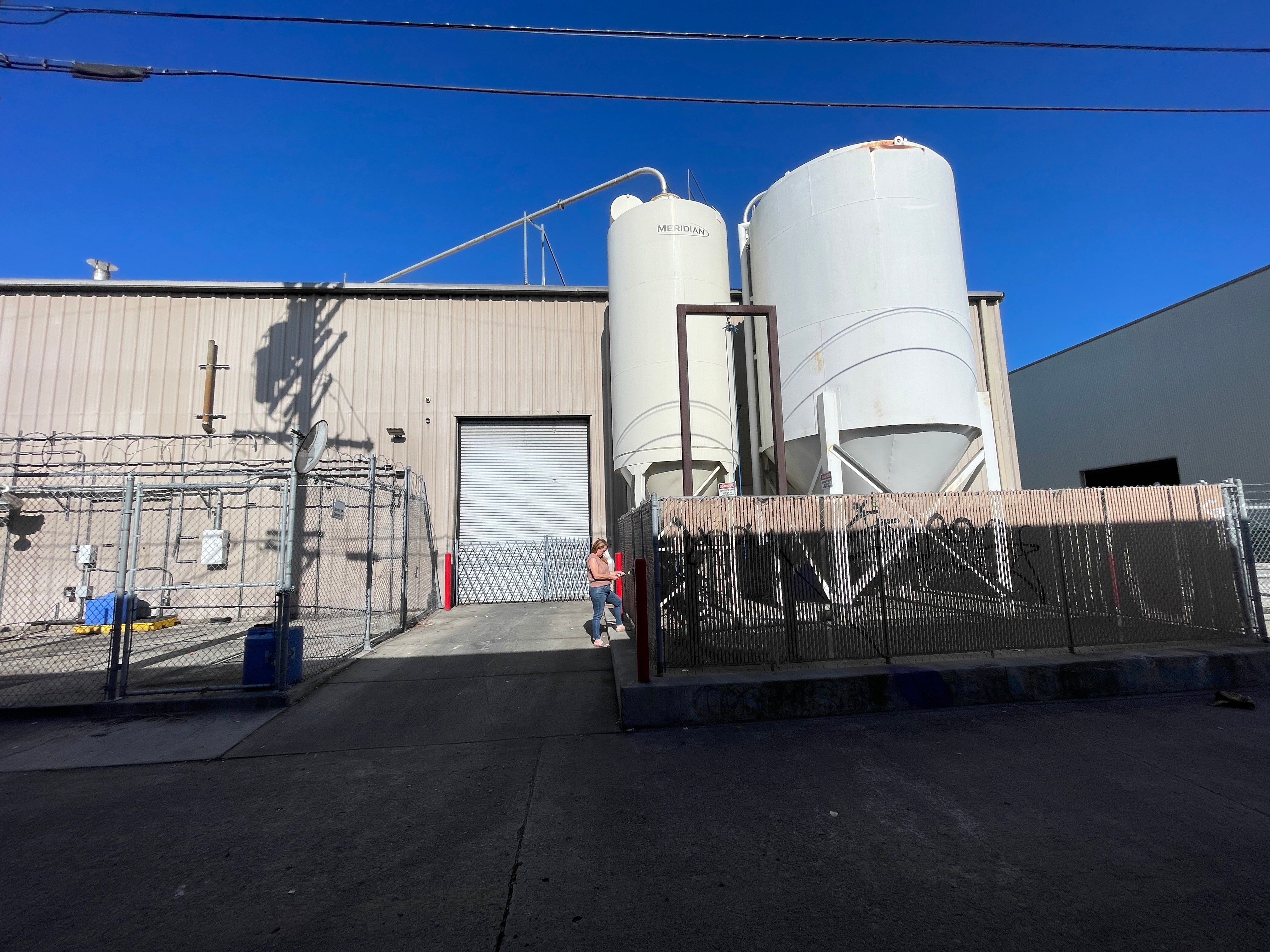 Grain Silo with Spent Grain System