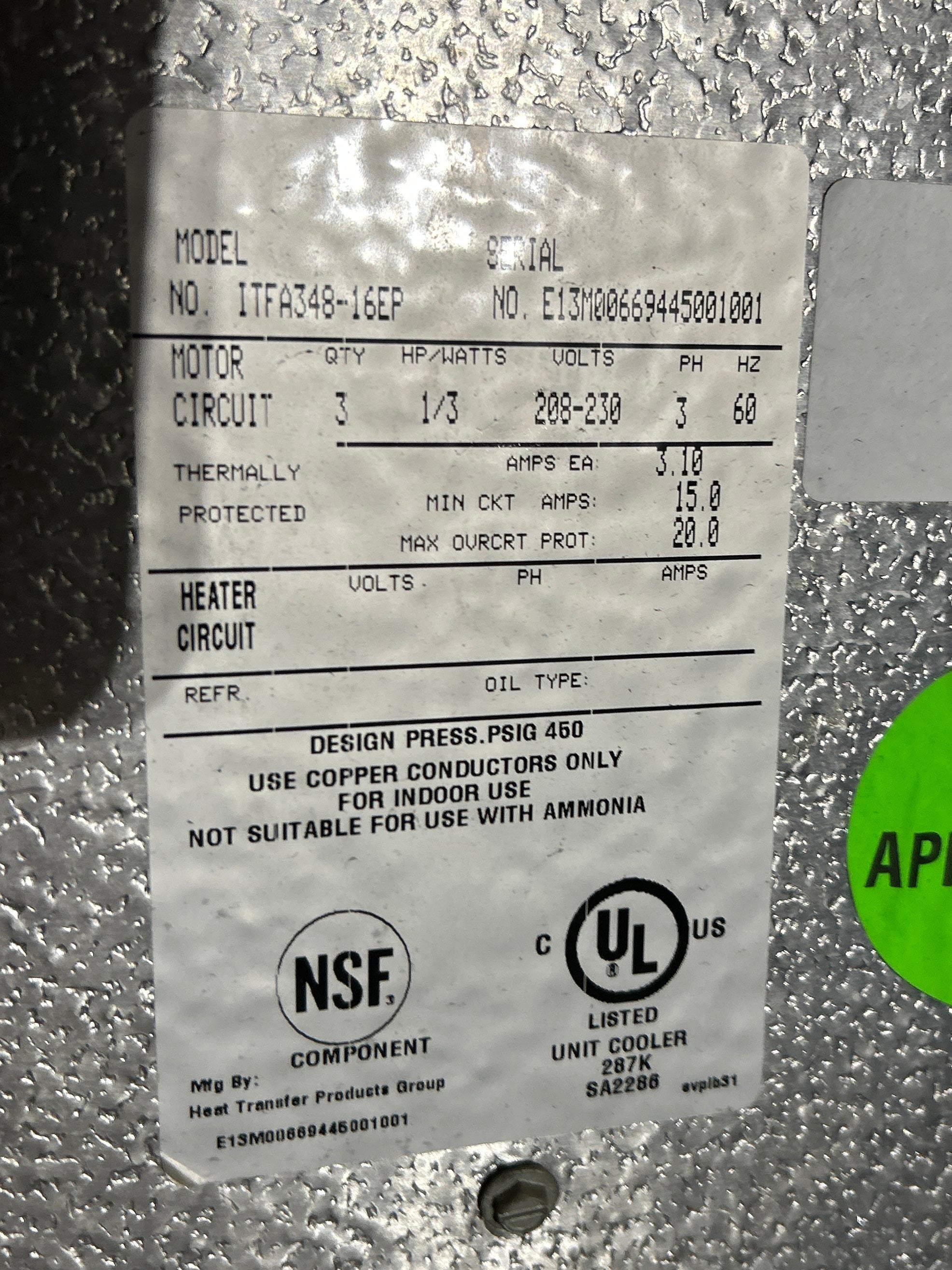 Glycol Fans