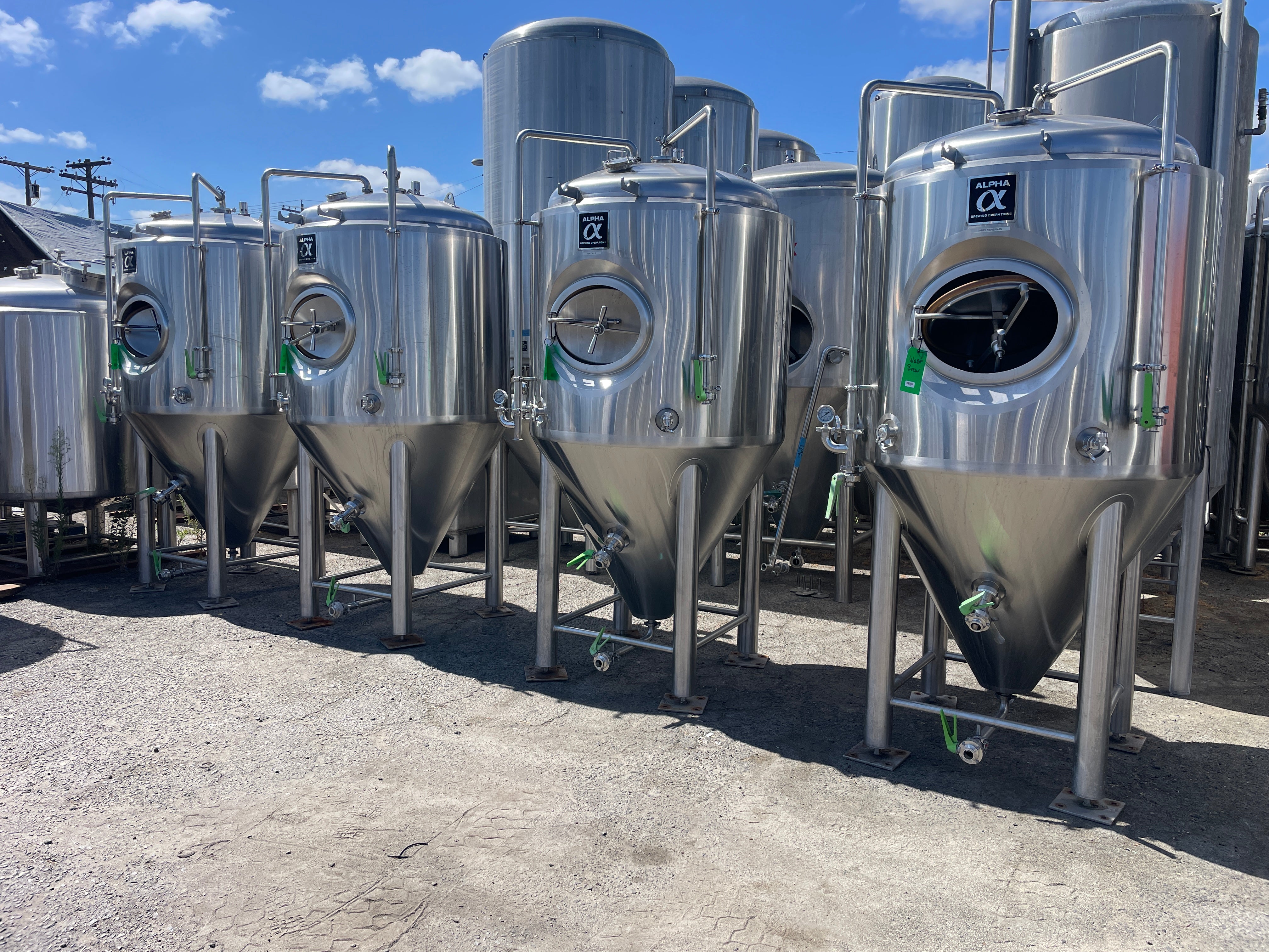 10bbl Alpha Fermenters