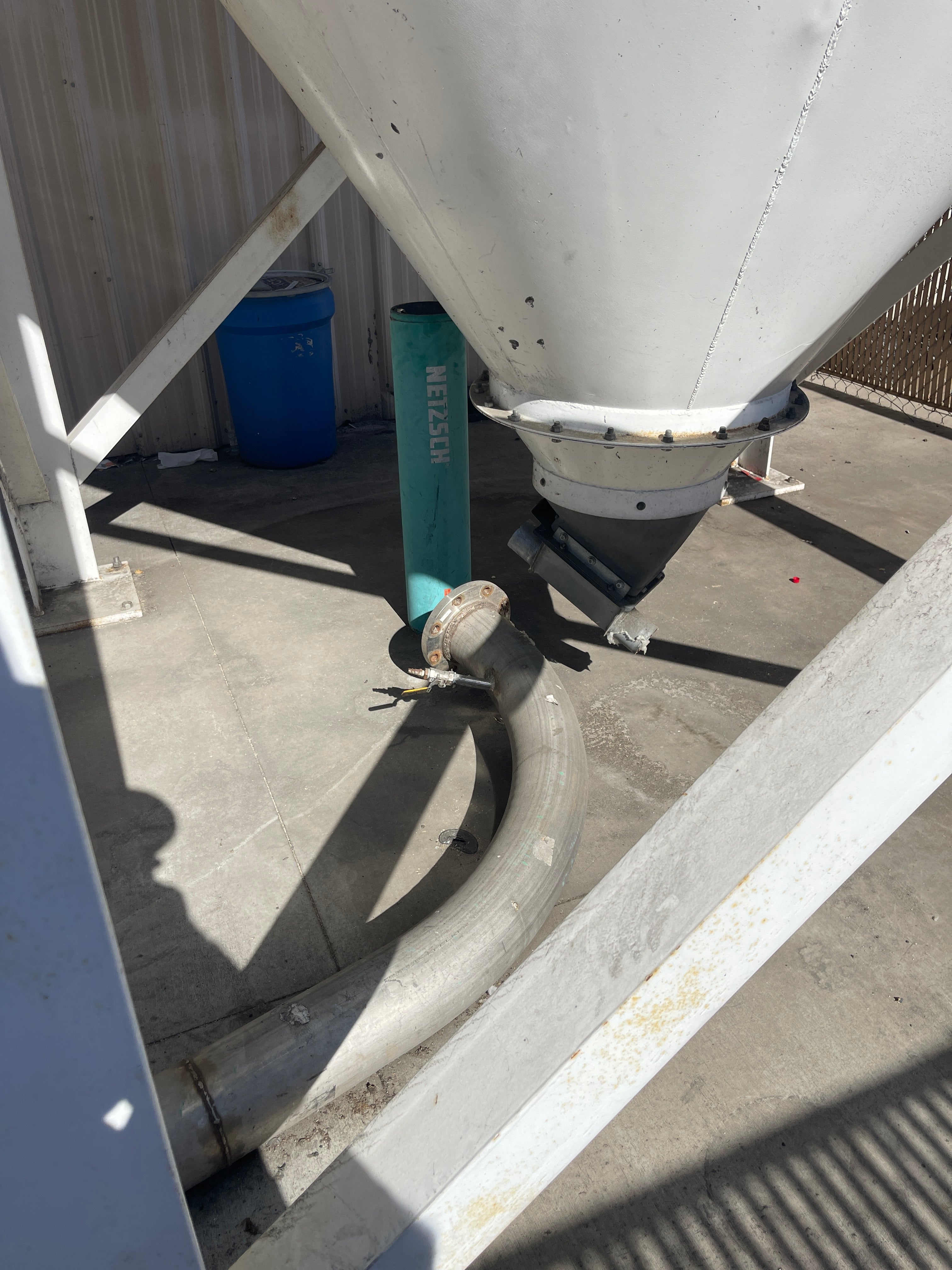 Grain Silo with Spent Grain System