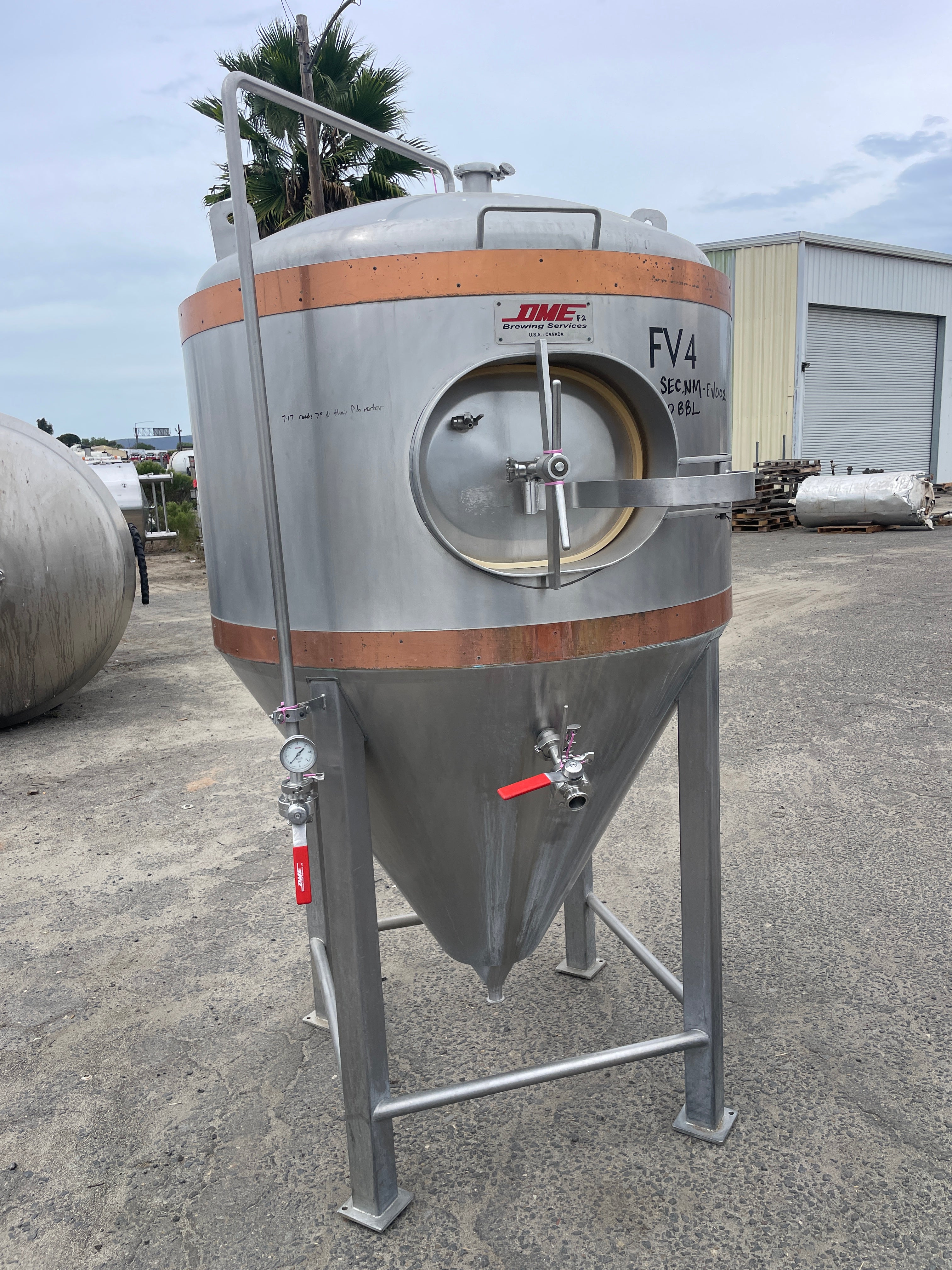 10bbl DME Fermenters