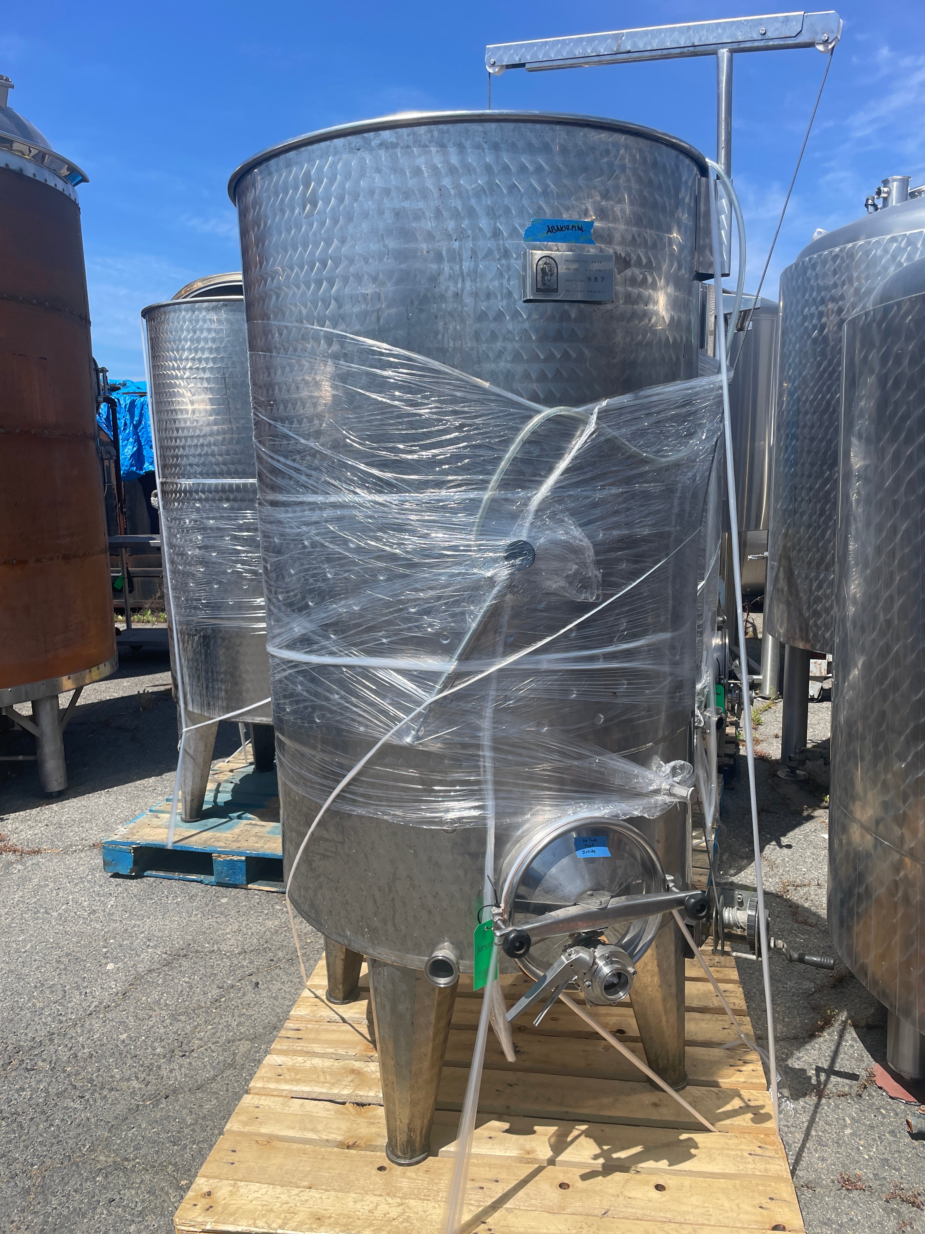 987L Variable Capacity Fermenters