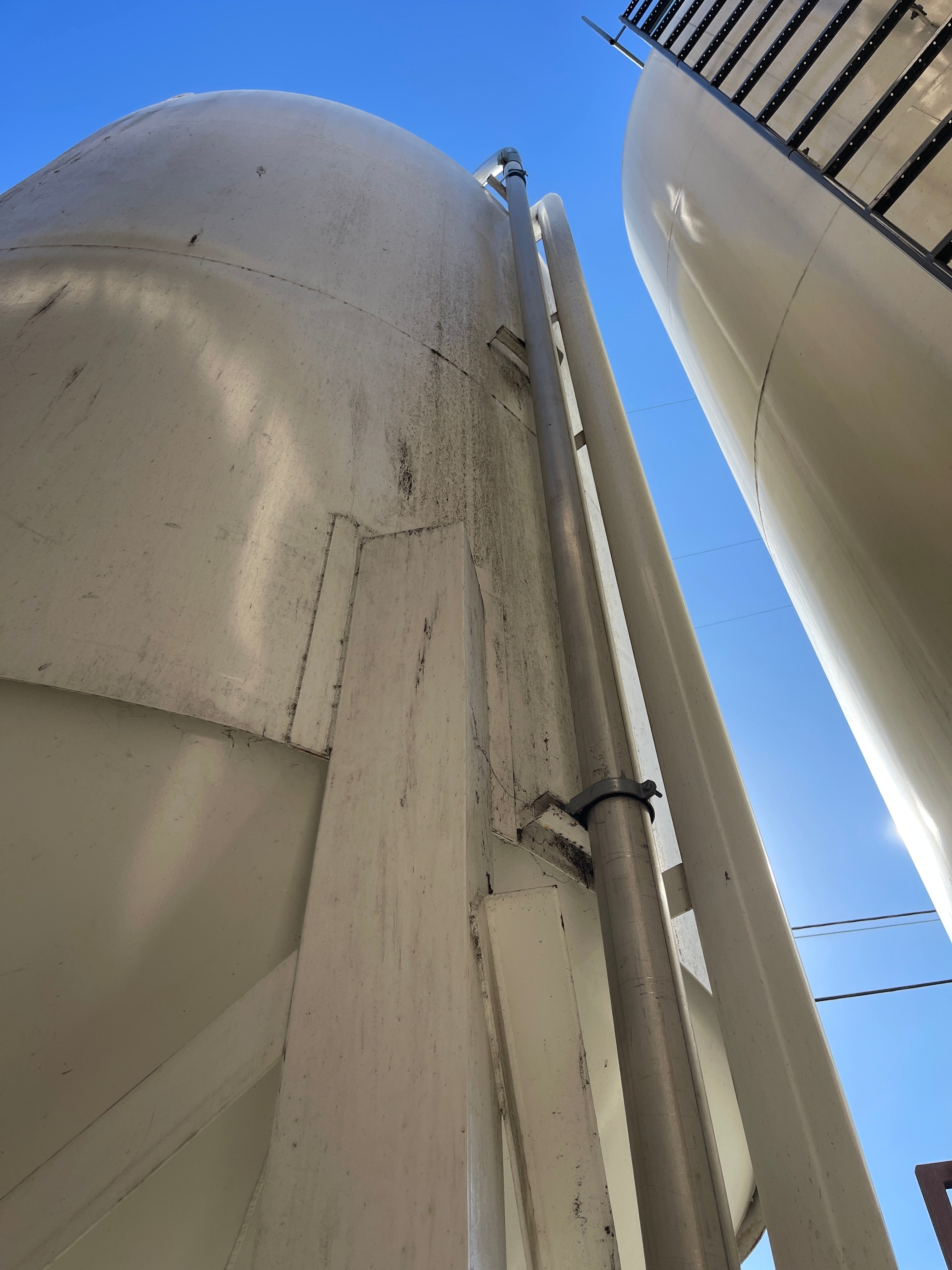 Grain Silo with Spent Grain System