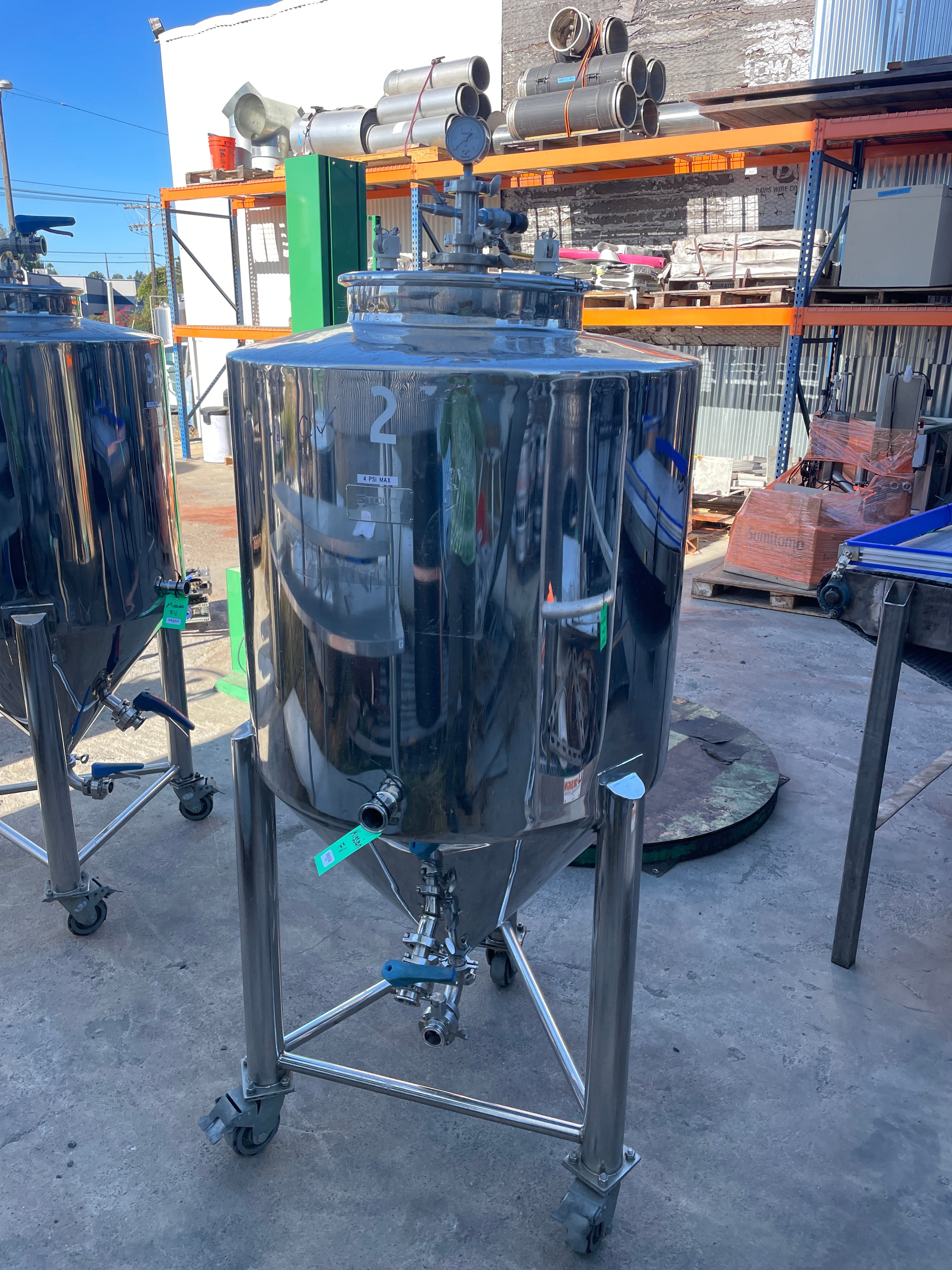 100 Gallon Fermenters