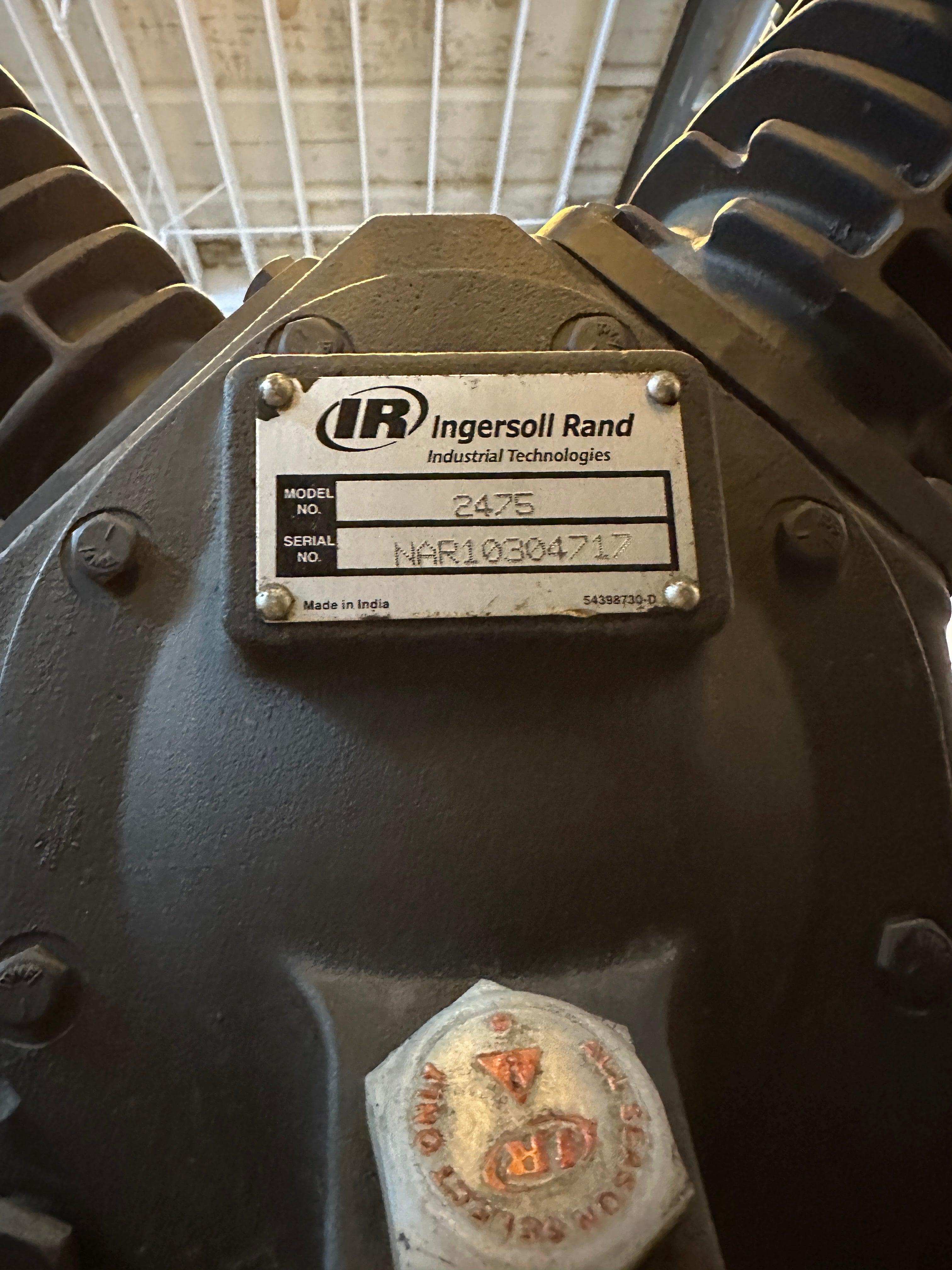 7.5hp IR Air Compressor w/ Dryer