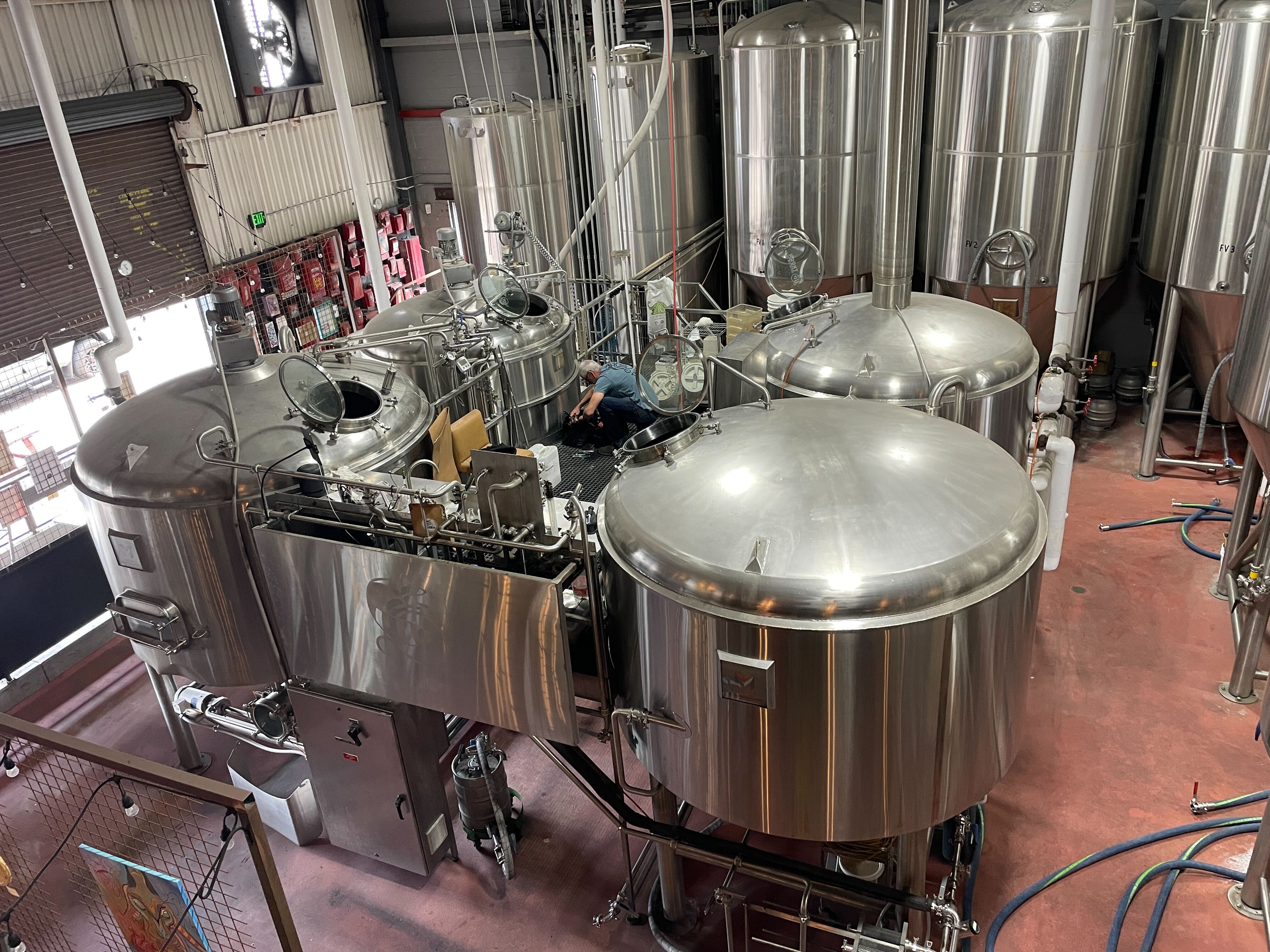 30bbl 4-Vessel Brewhouse