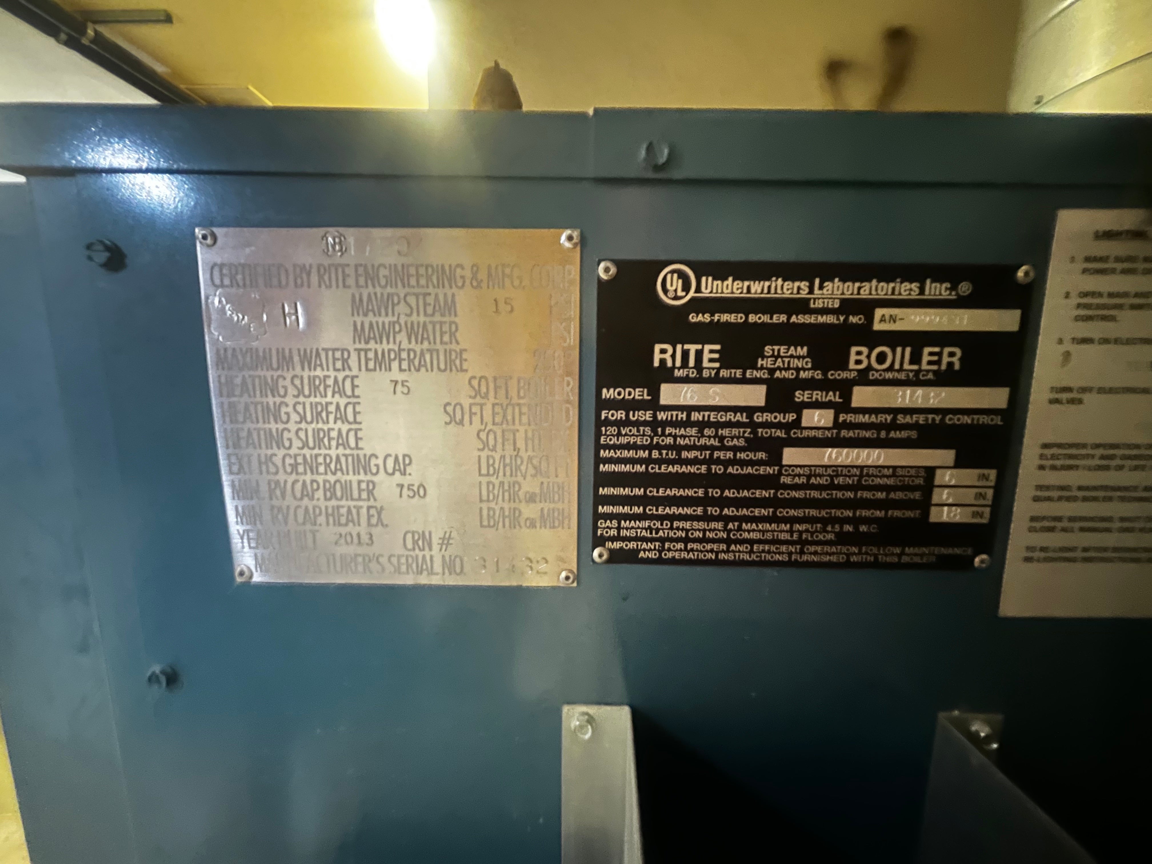 Rite Boiler