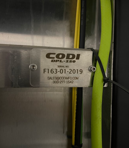 Complete CODI Canning Line w/ depal & labeler