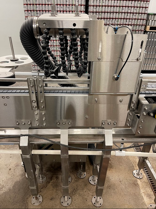 Complete CODI Canning Line w/ depal & labeler