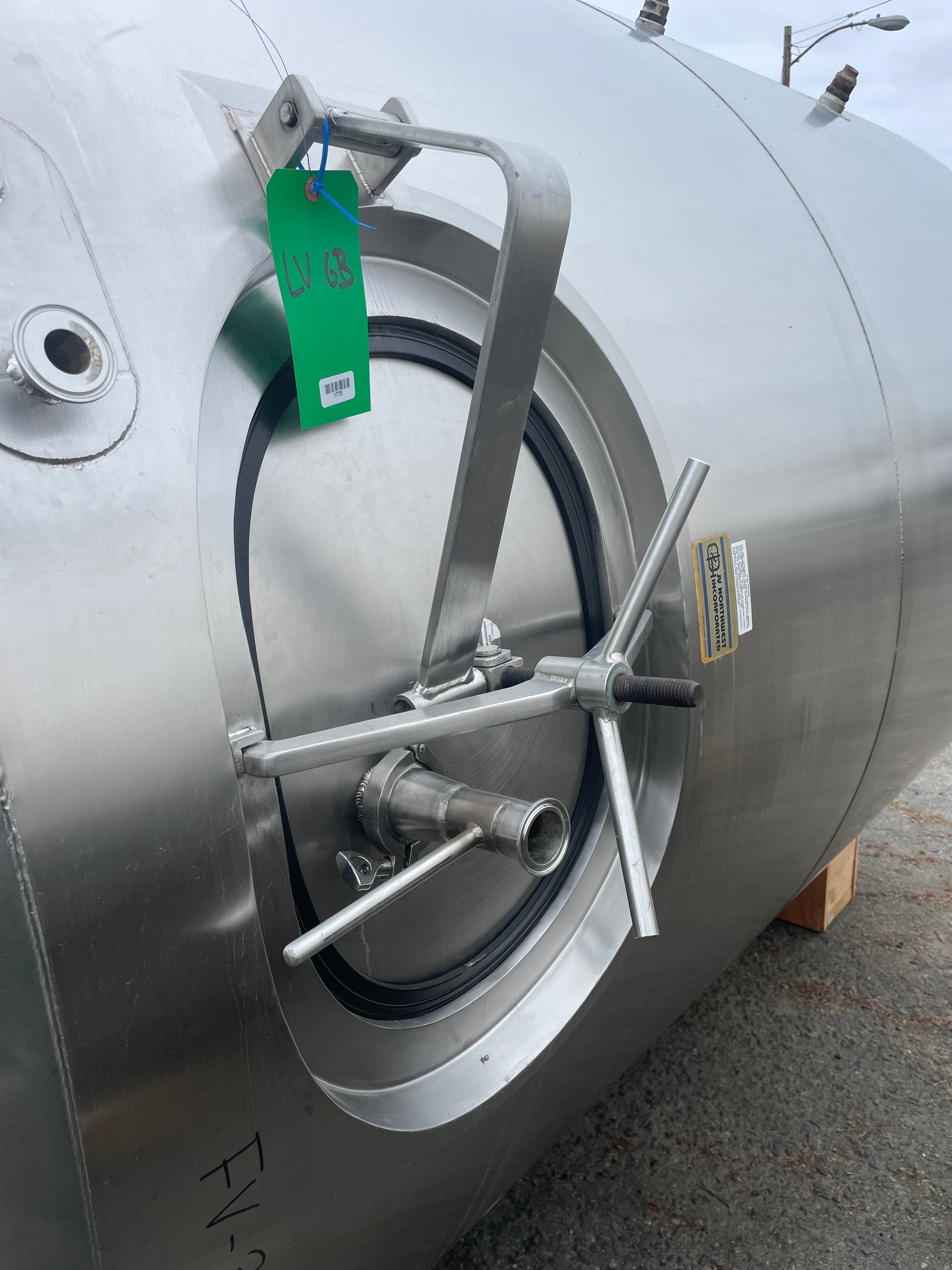 60bbl JV Northwest Fermenter