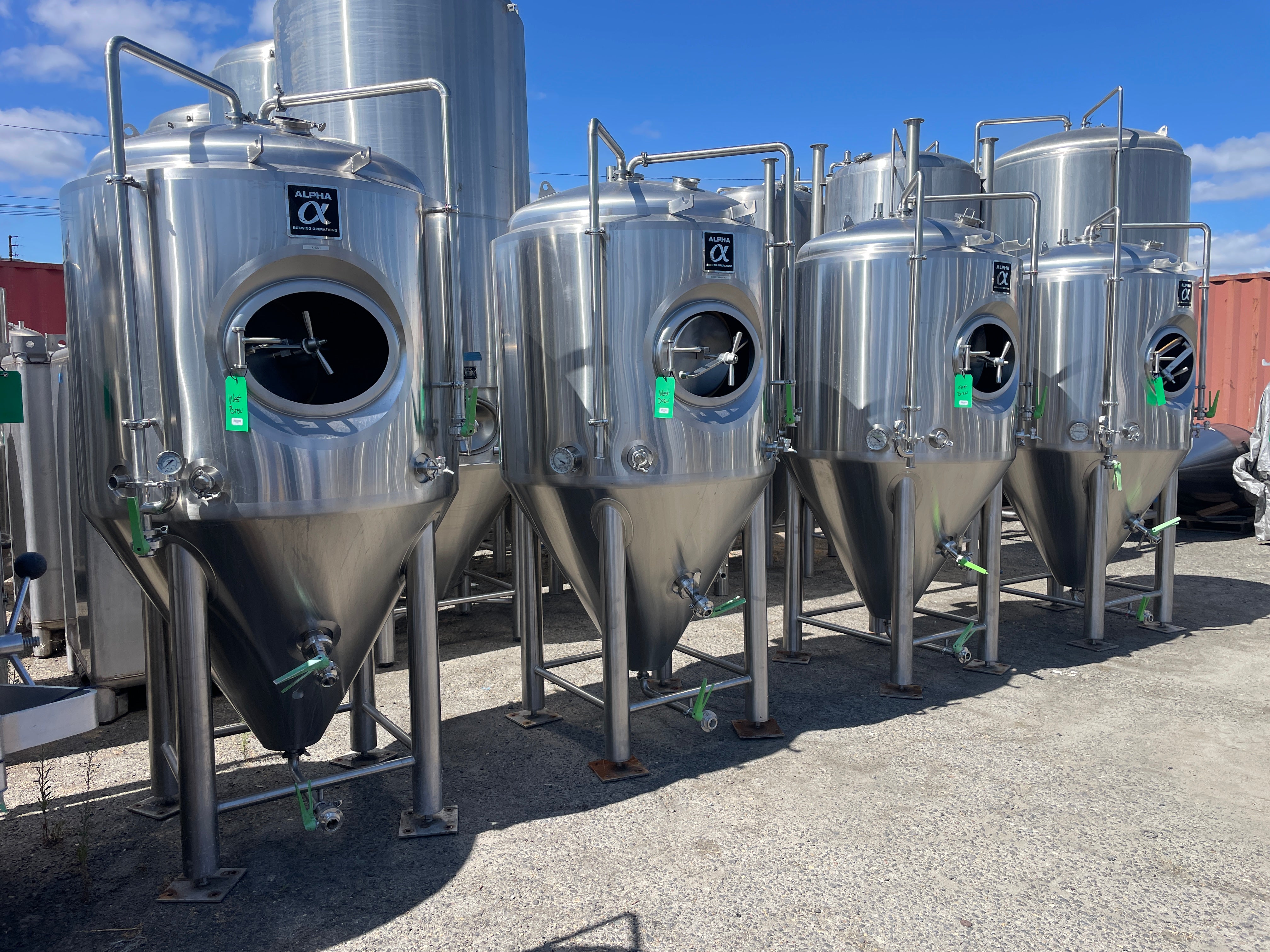 10bbl Alpha Fermenters