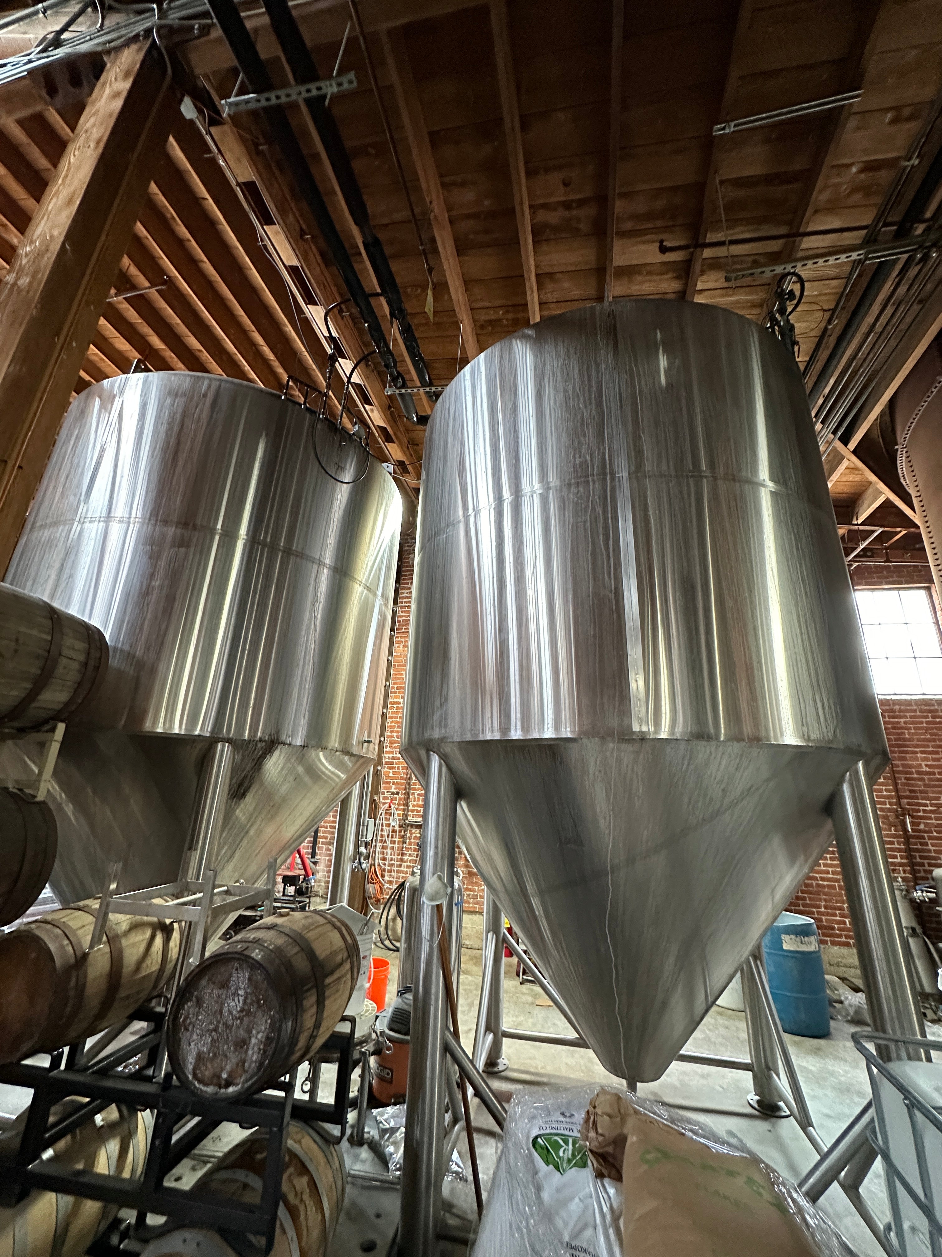 120bbl Fermenters