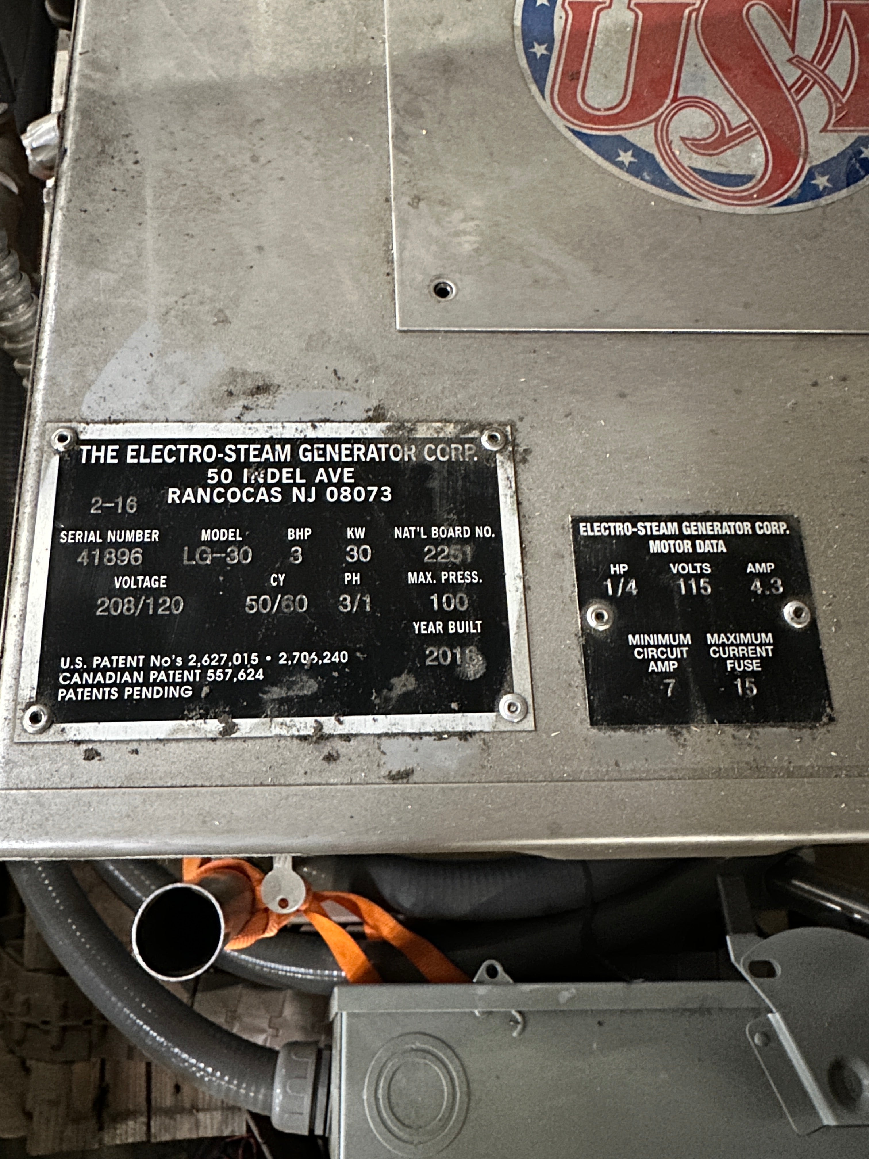 Steam Tunnel w/ Steam Generator