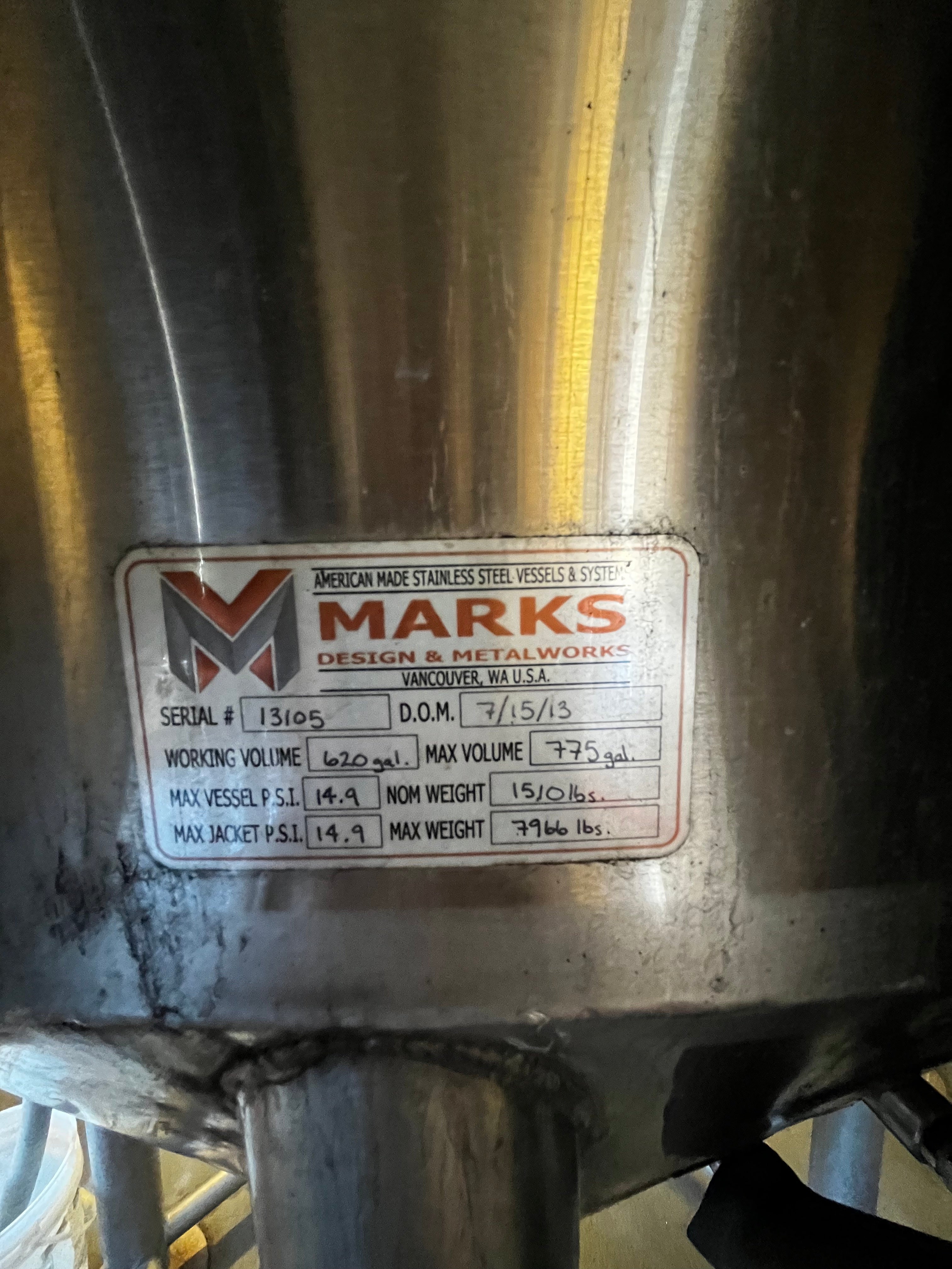 20bbl Marks Fermenters